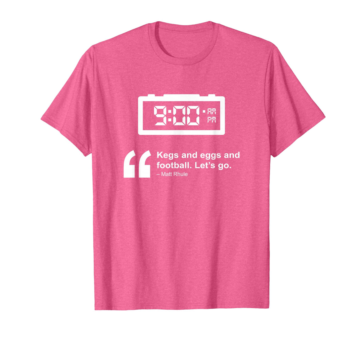 Kegs and Eggs and Football T-Shirt