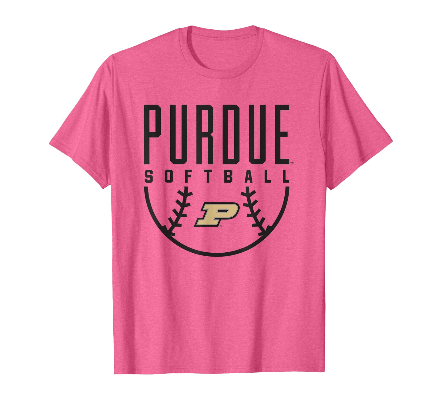 Purdue University Boilermakers Softball Arch T-Shirt