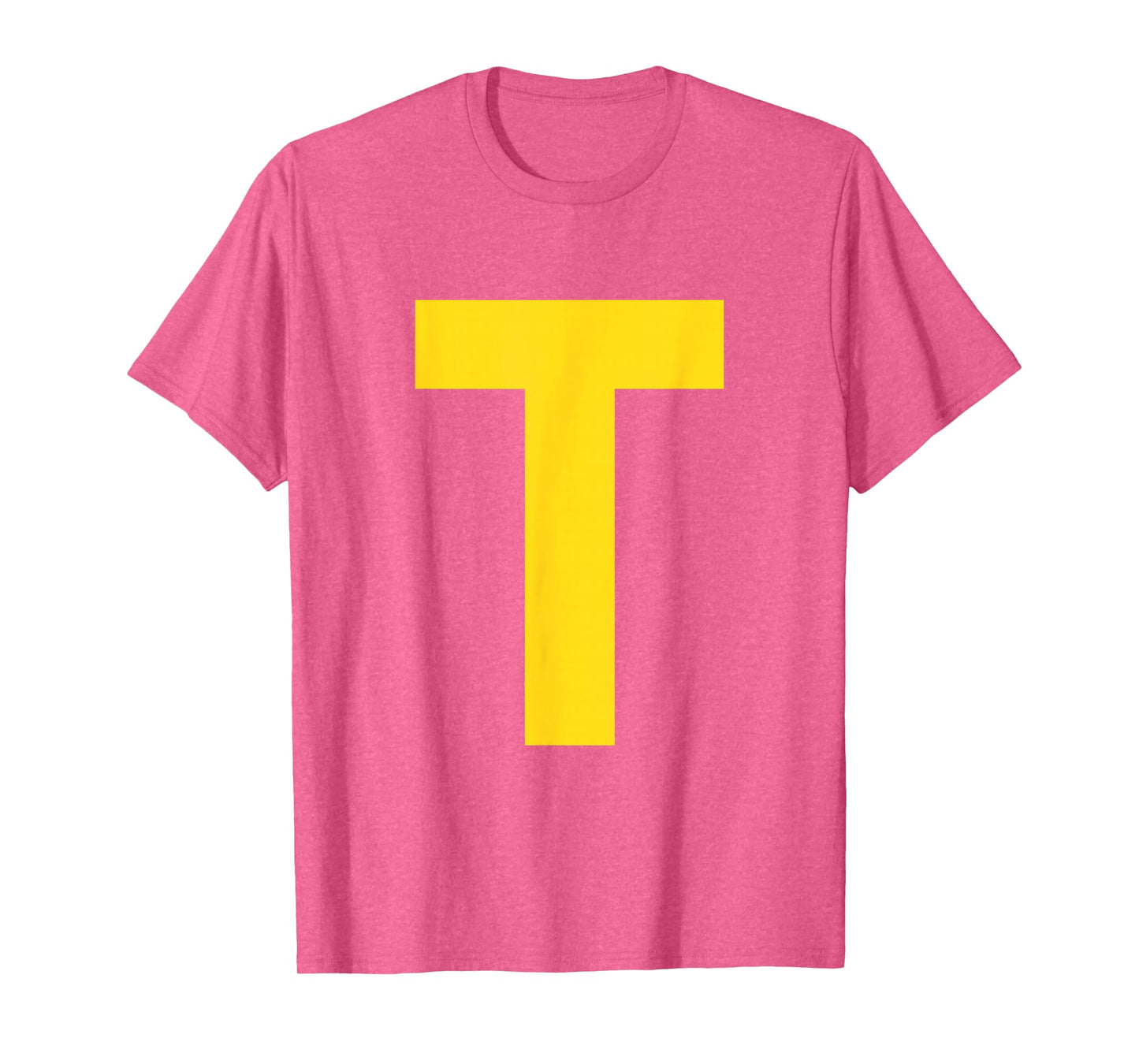 Letter T Funny Group Costume Pretend Halloween Costume T-Shirt