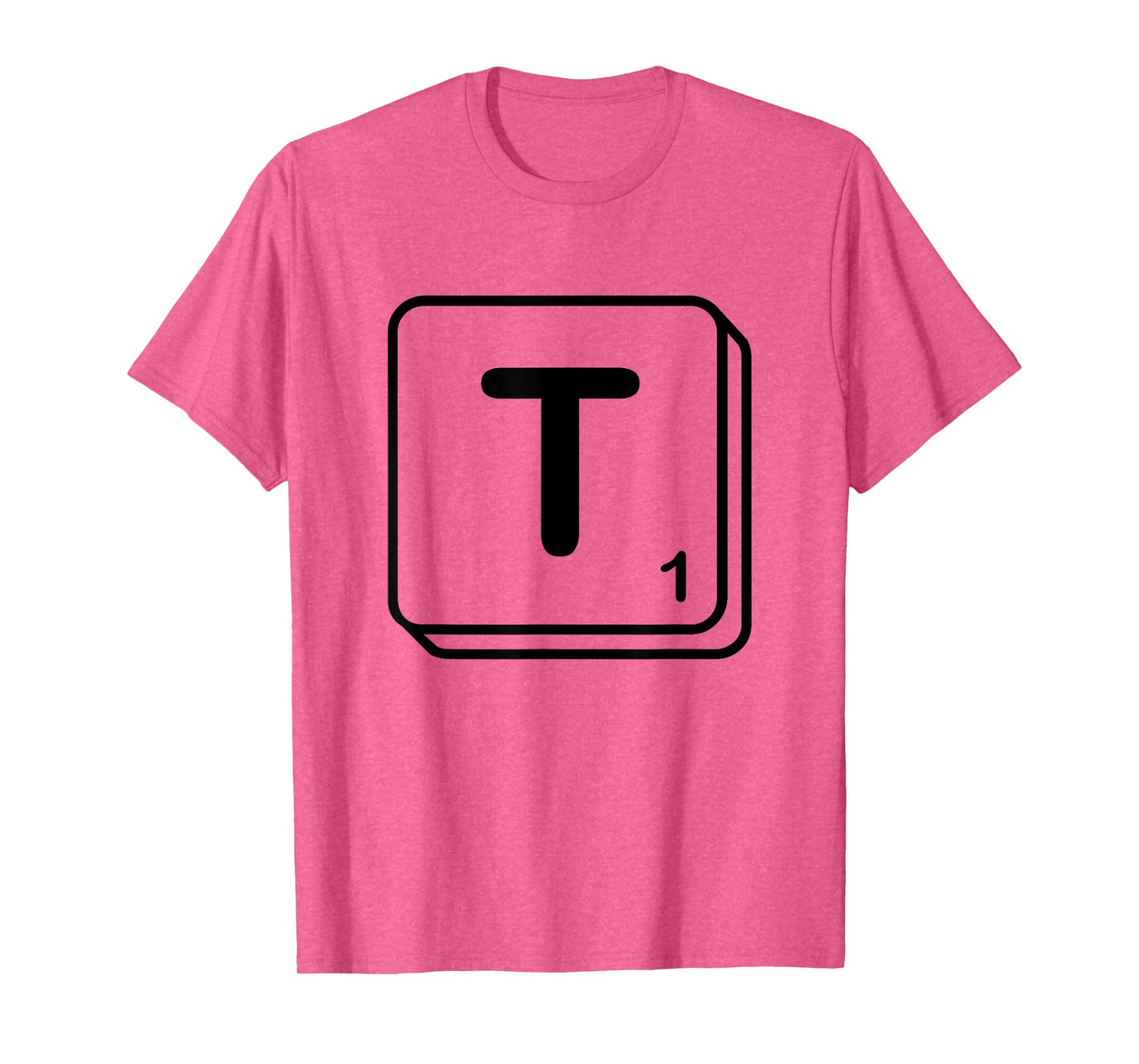 Letter T Word Game Tile T-Shirt