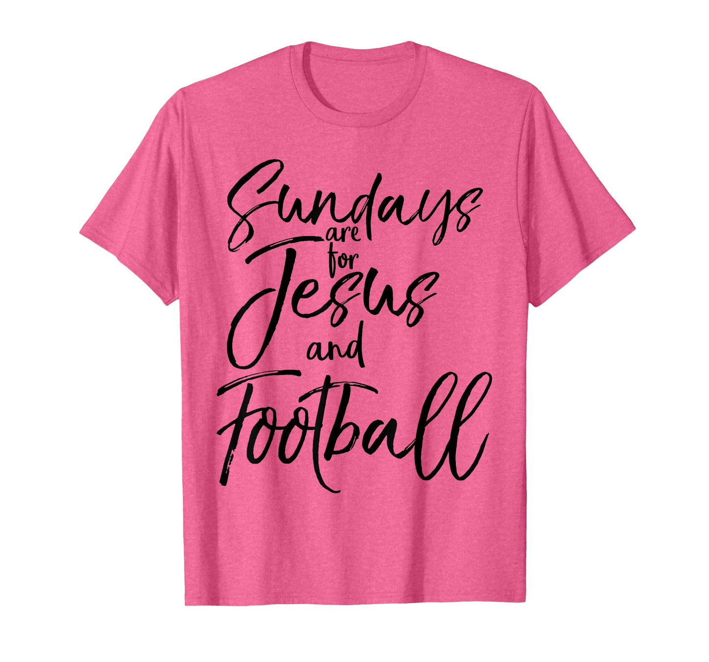 Sundays are for Jesus and Football Vintage Christian Shirt