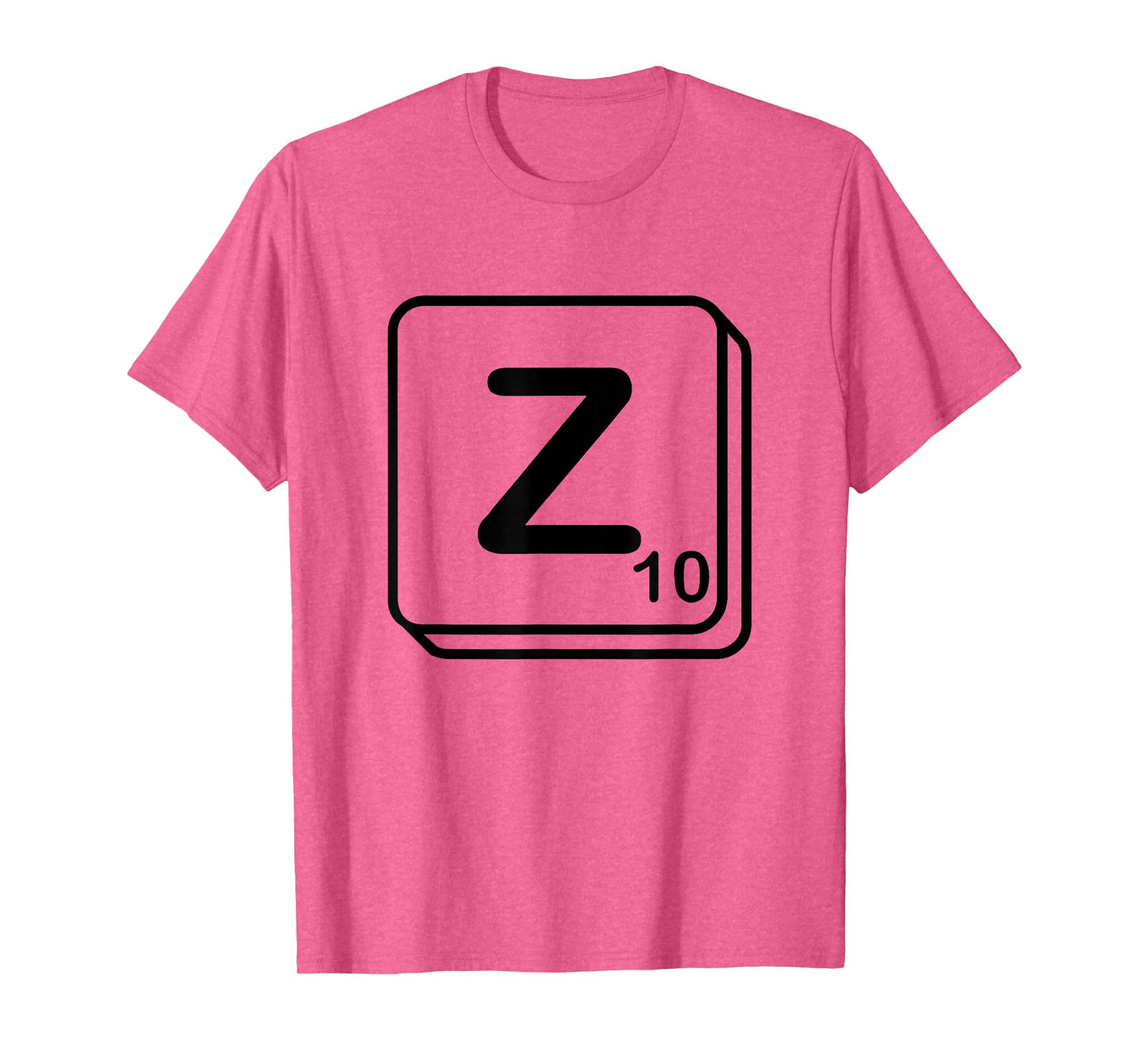 Letter Z Word Game Tile T-Shirt