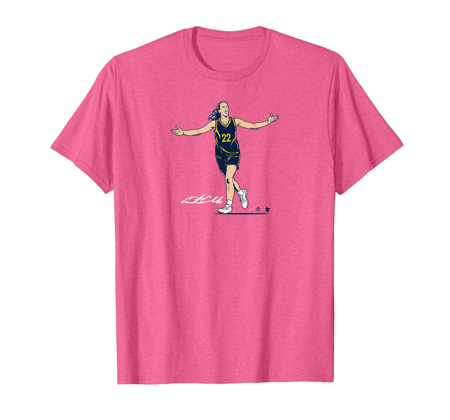 Caitlin Clark: Superstar Pose - Indiana Basketball T-Shirt