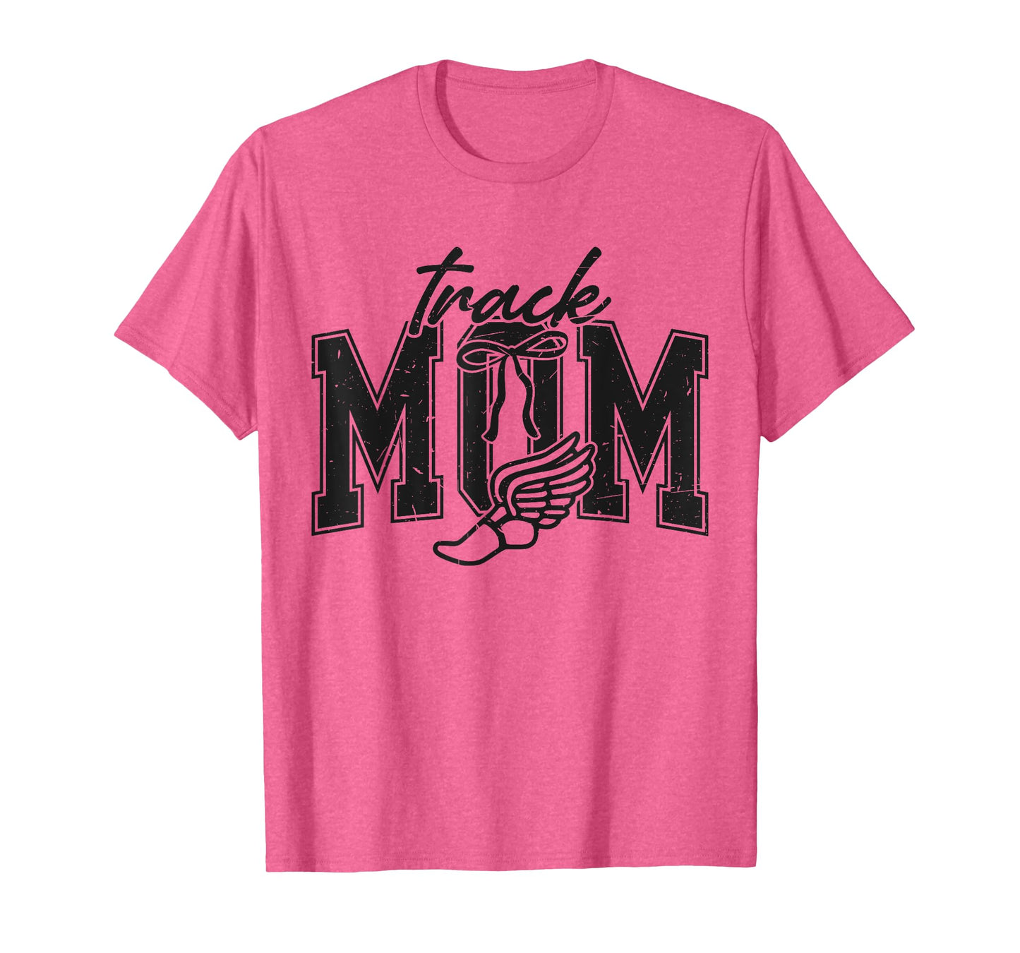 Retro Track Mom Track Mama Game Day Sports Mom Womens Mens T-Shirt
