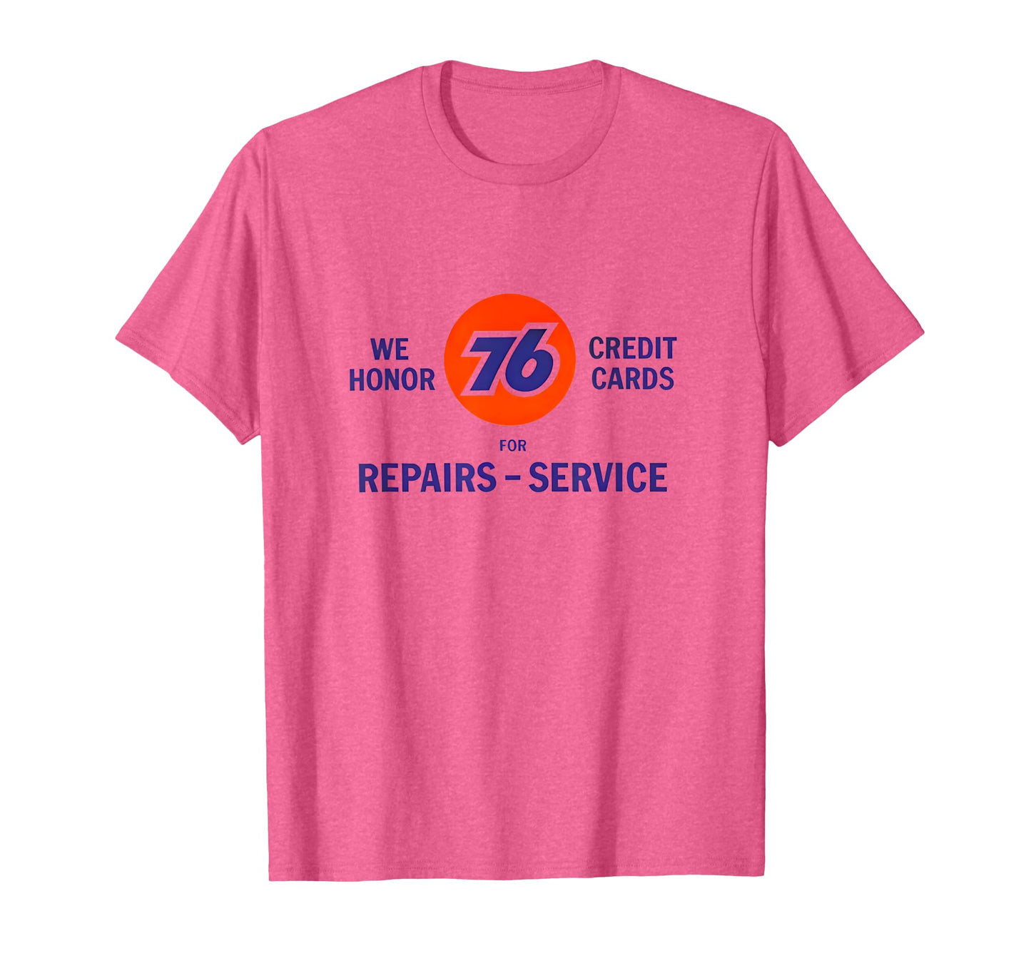 Vintage 76 Gas Pump Sign Retro Gasoline Garage T-Shirt