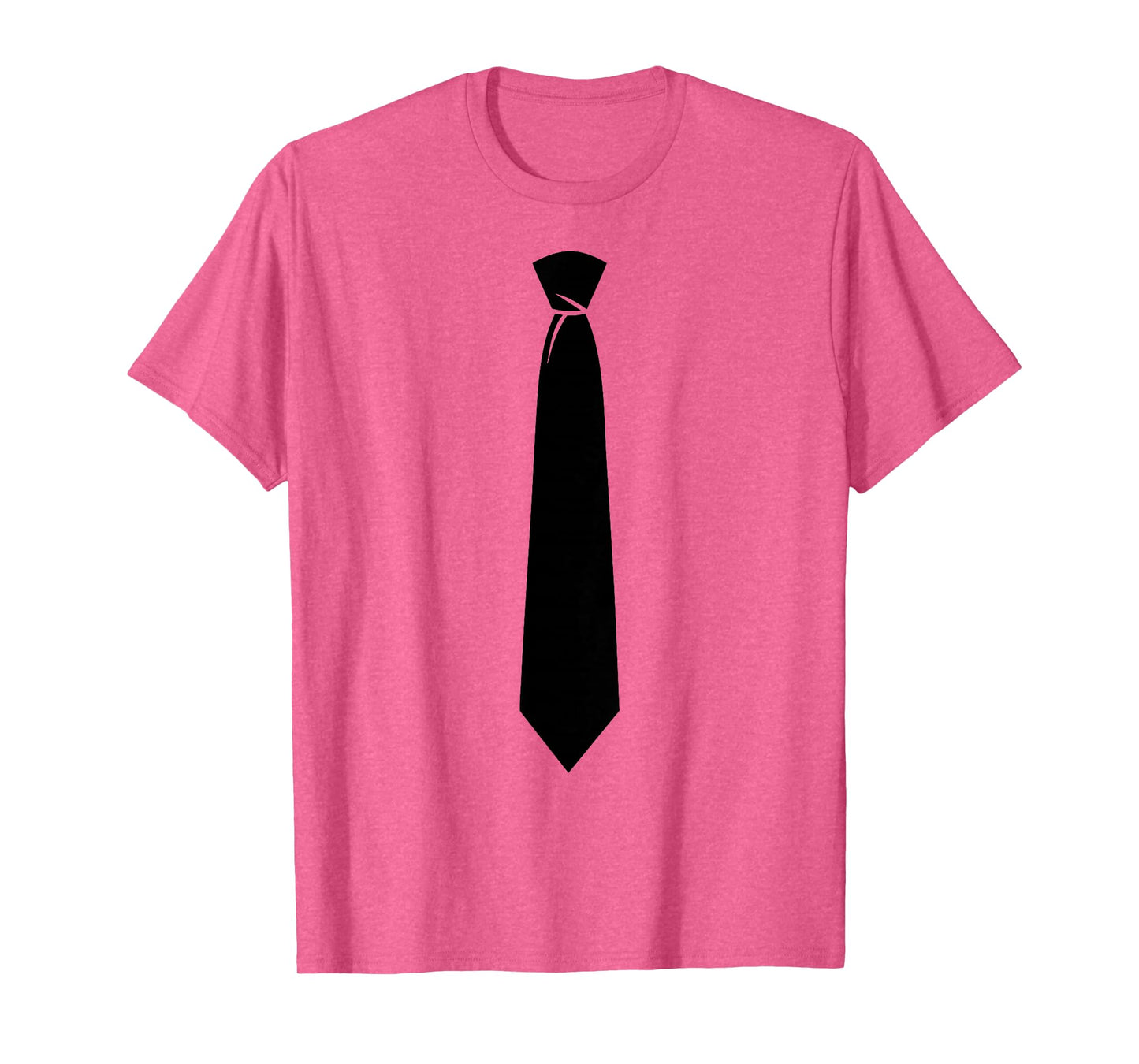Black Tie Costume Shirt Adult Men Women Kids Tie Costume T-Shirt