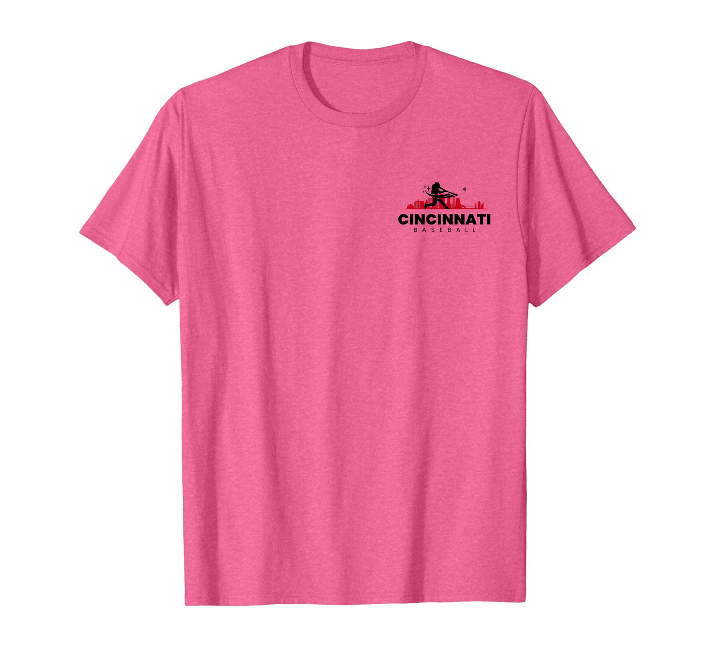 Cincinnati Baseball Vintage Minimalist Retro Baseball Lover T-Shirt