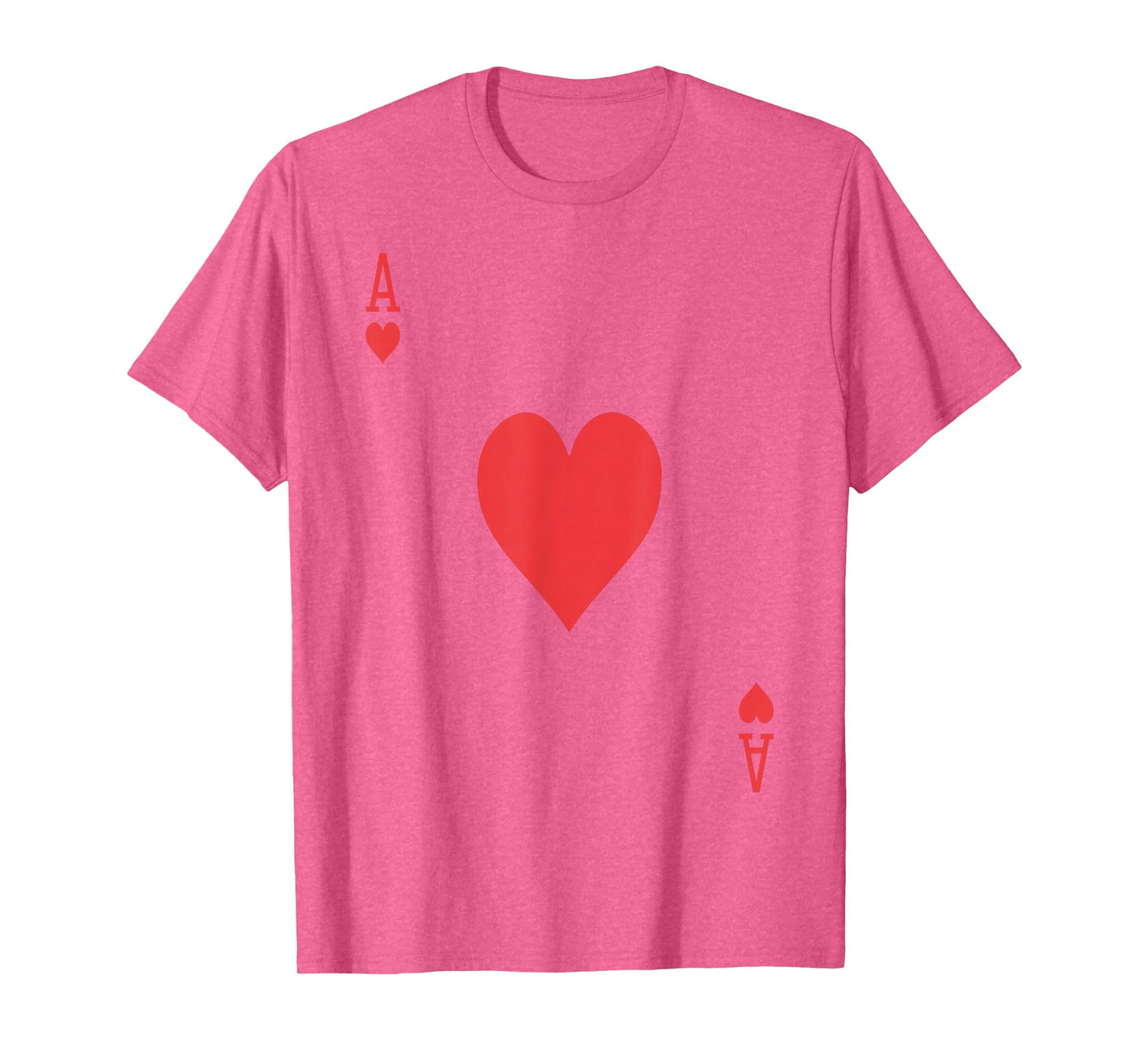 Ace of Hearts | Royal Flush Group Costume Playing Card T-Shirt