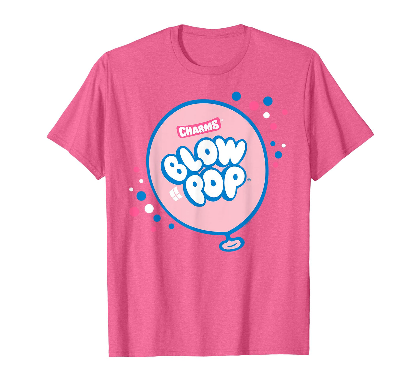 Charms Blow Pop Sparkle Balloon Logo Sucker Candy T-Shirt