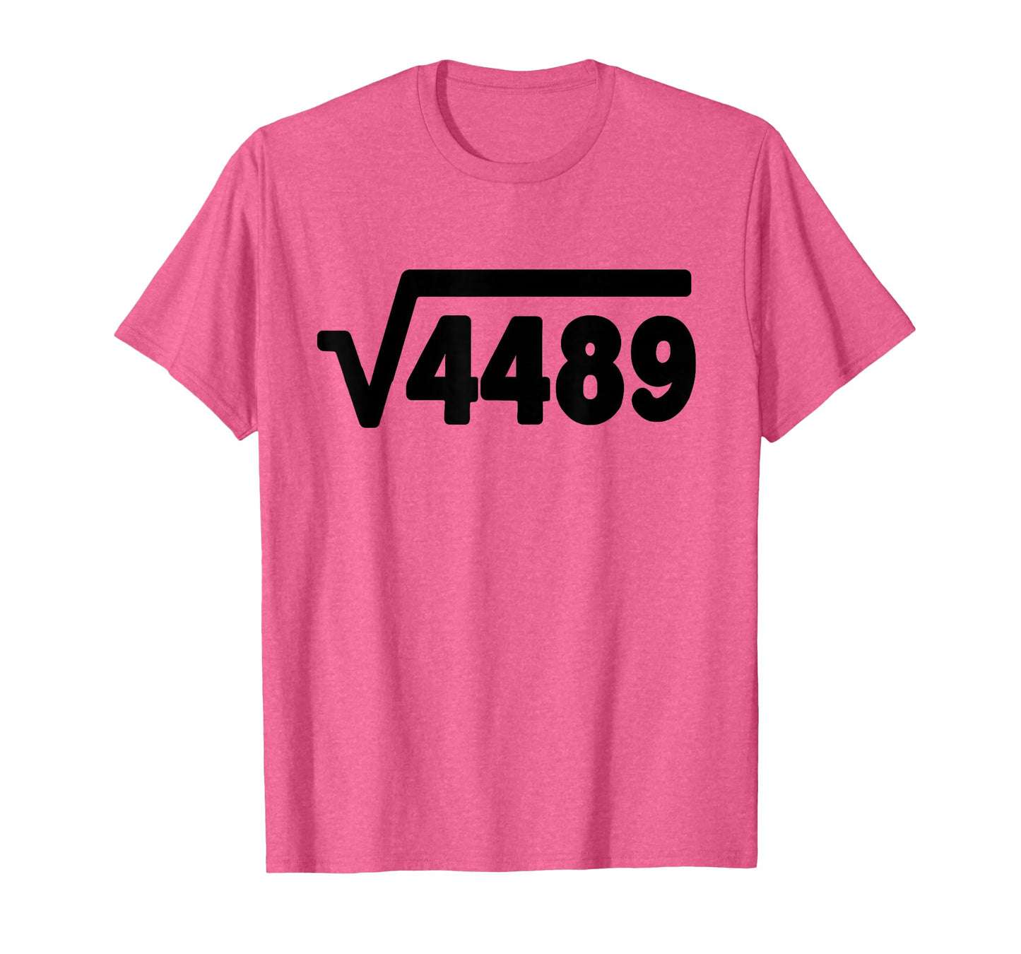 67 Meme Square Root 4489 Six Seven Slang Math Teacher T-Shirt