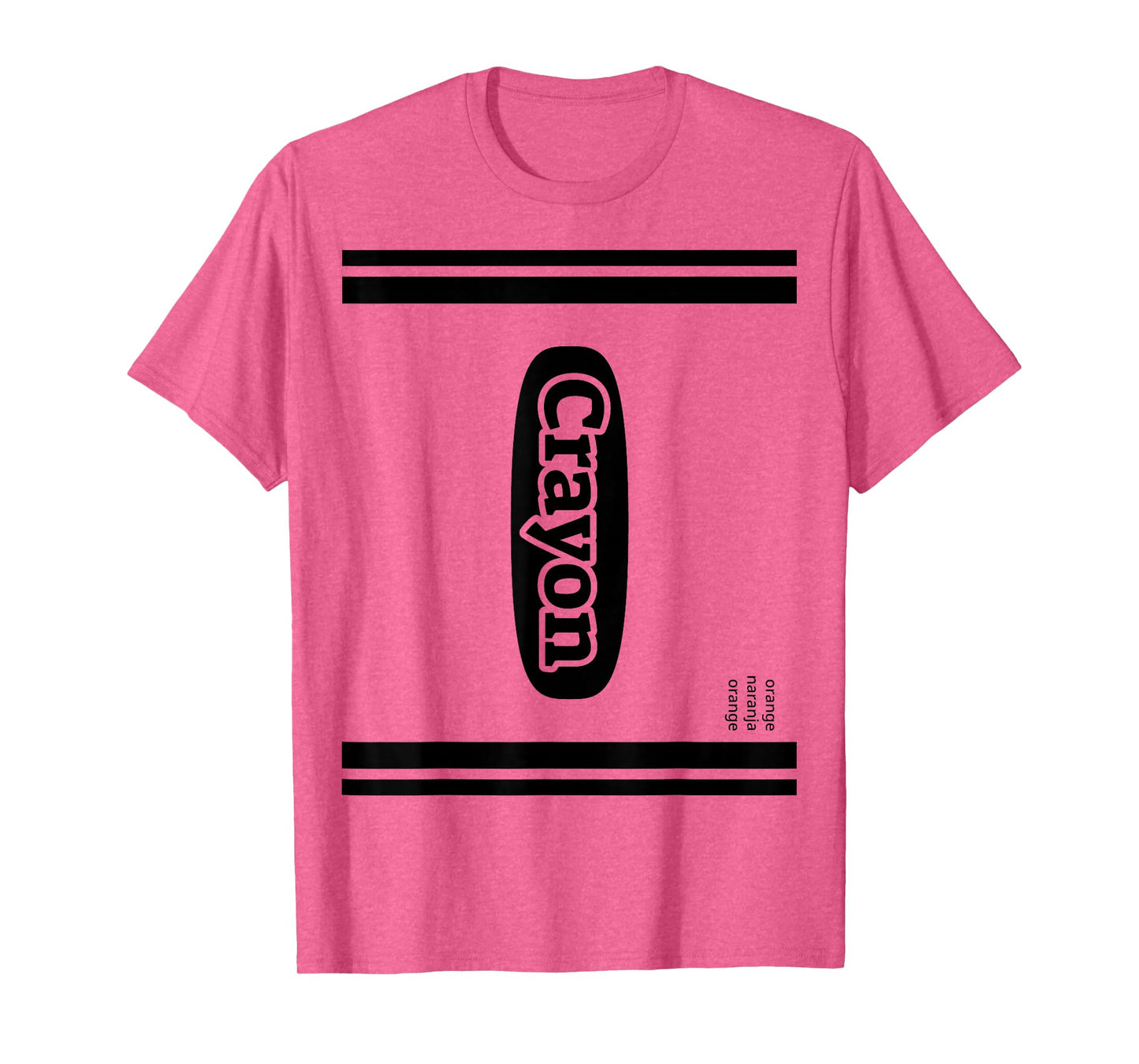 Crayon Orange Group Costume T-Shirt