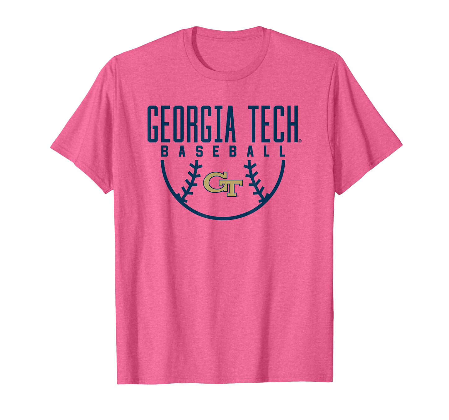 Georgia Tech Yellow Jackets Baseball Arch T-Shirt