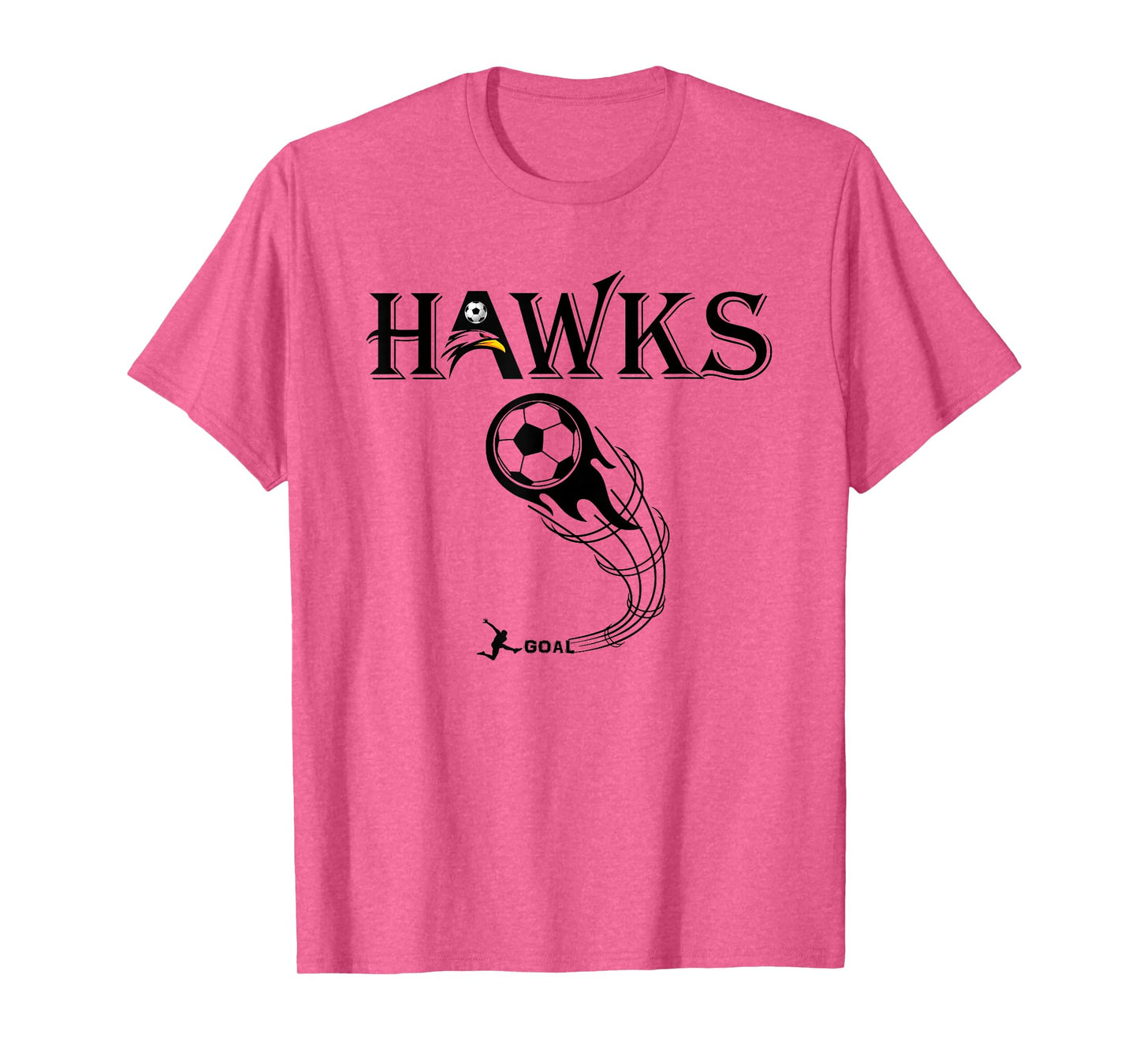 Hawks Soccer Team Tee Shirt T-Shirt