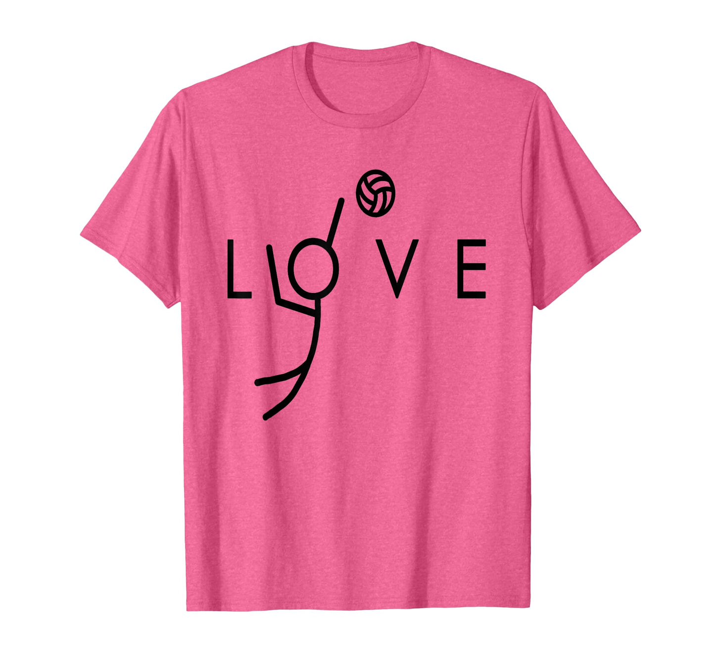 Love Volleyball Design - Teen Girls Volleyball T-Shirt
