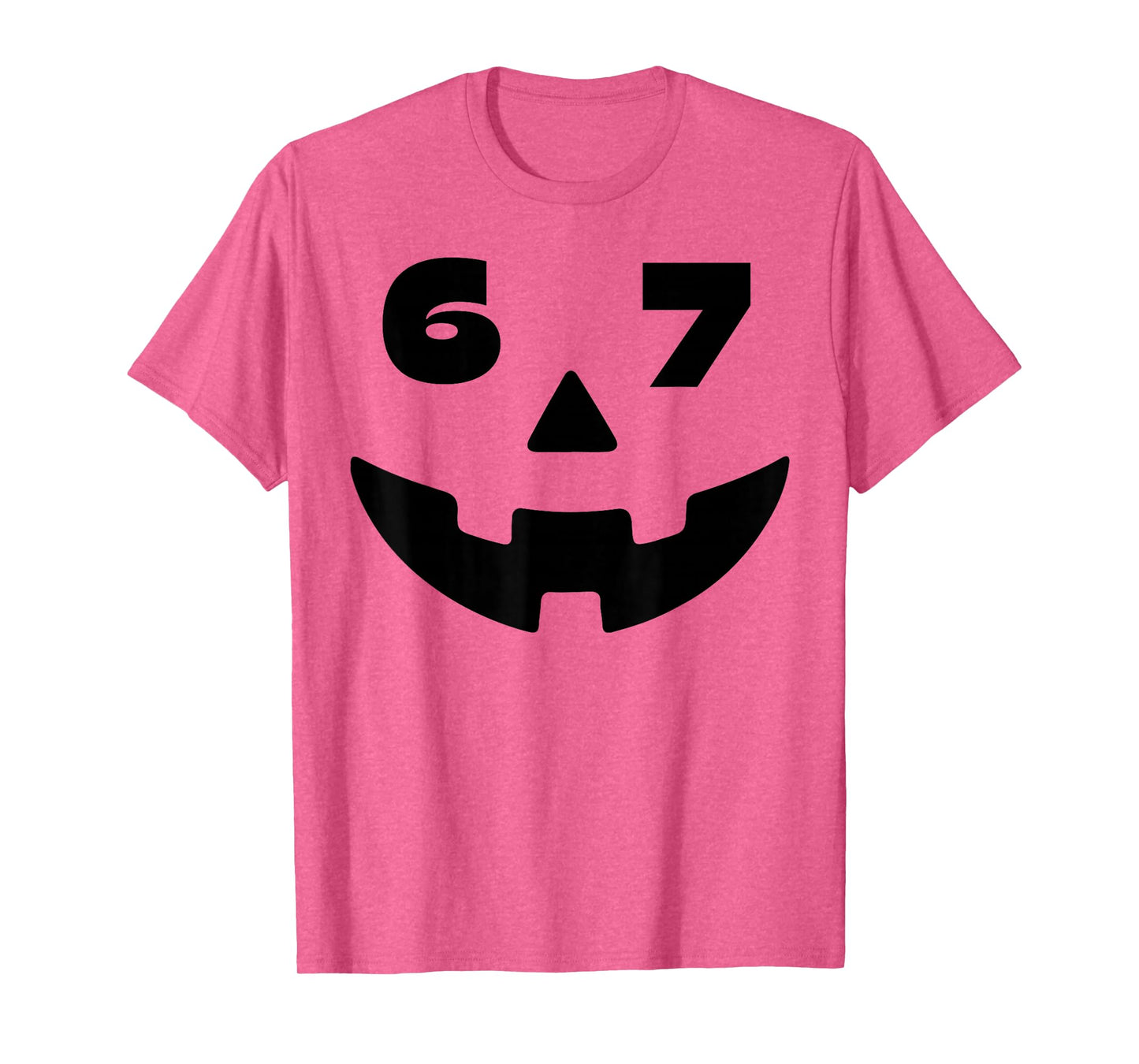 Six Seven Halloween Costume for Students Teachers Funny 6 7 T-Shirt