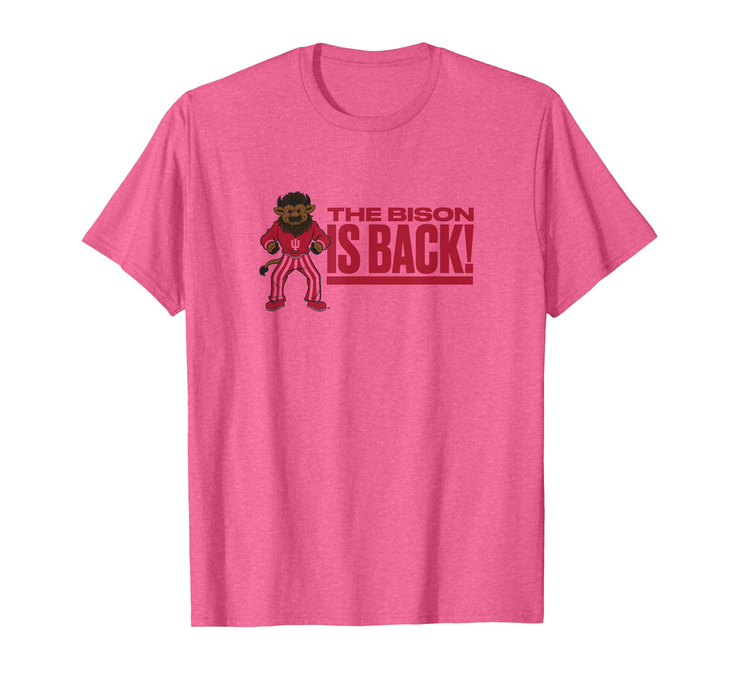 Hoosier The Bison is Back - Indiana Hoosiers T-Shirt