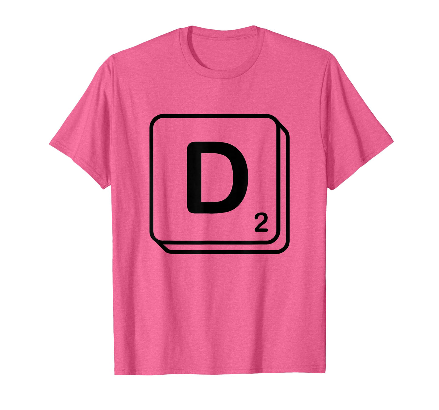 Letter D Word Game Tile T-Shirt