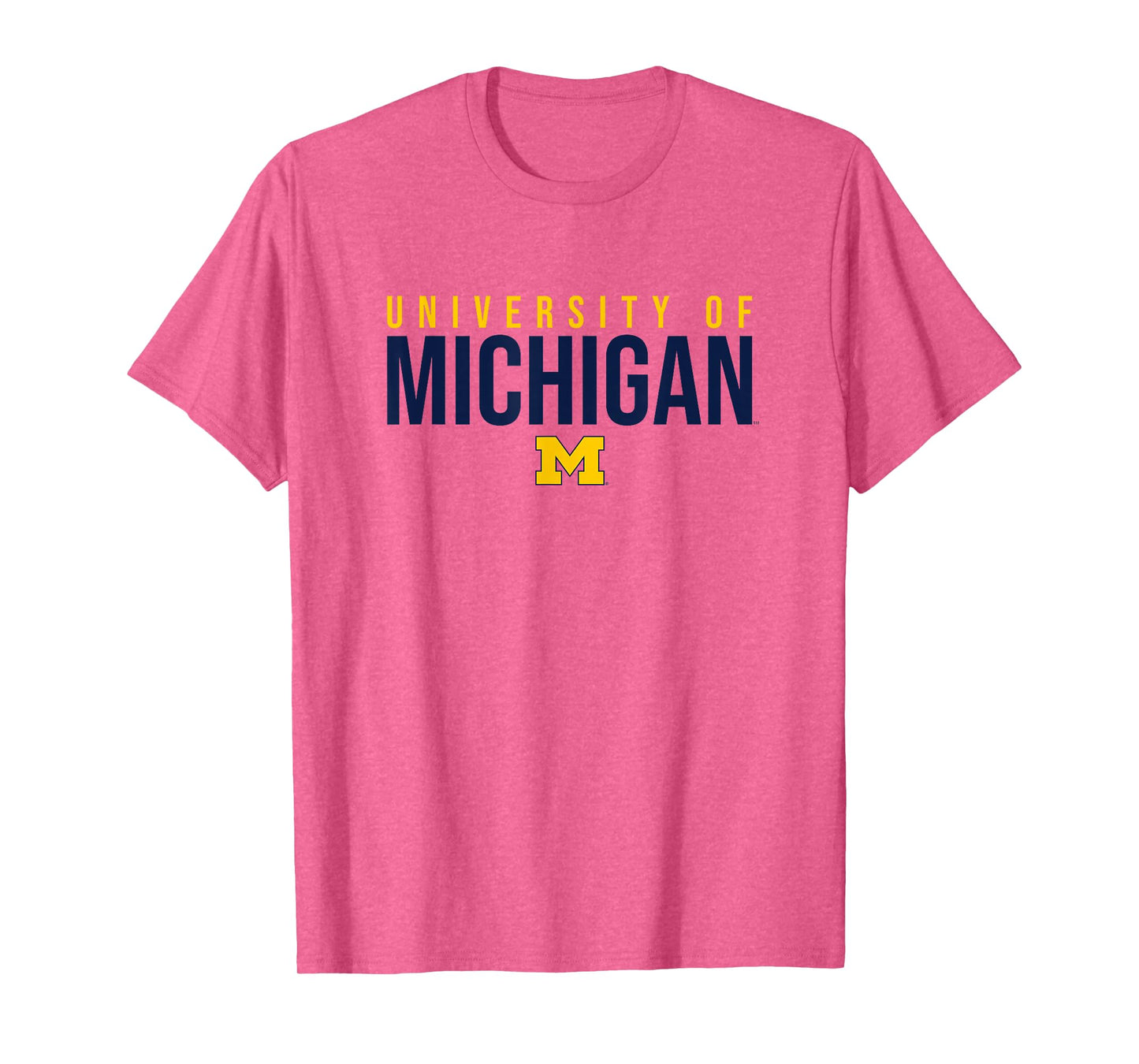 University of Michigan Wolverines U of M Stacked T-Shirt