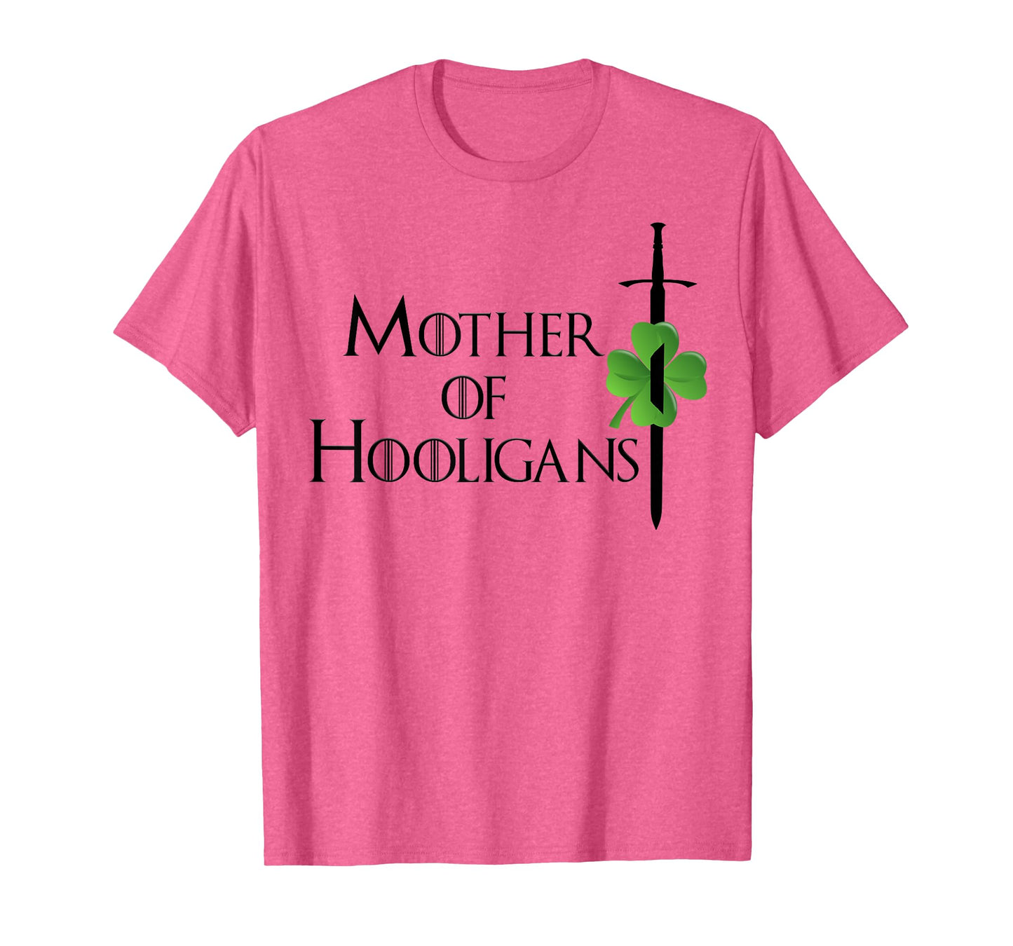 Funny Mom St Patricks Day Mother of Hooligans Women T-Shirt