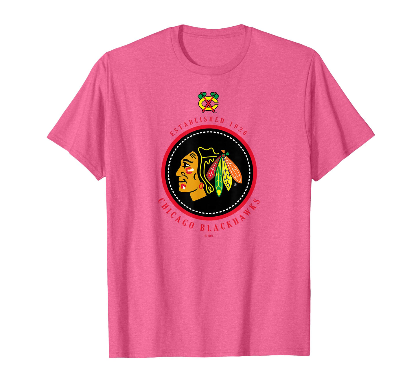 Chicago Blackhawks Est 1926 Gray Officially Licensed T-Shirt