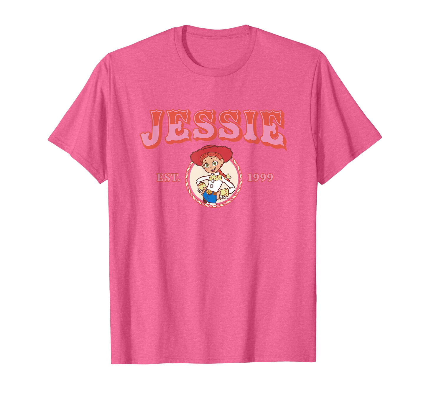 Disney Pixar Toy Story Jessie Est. 1999 Big Chest Portrait T-Shirt