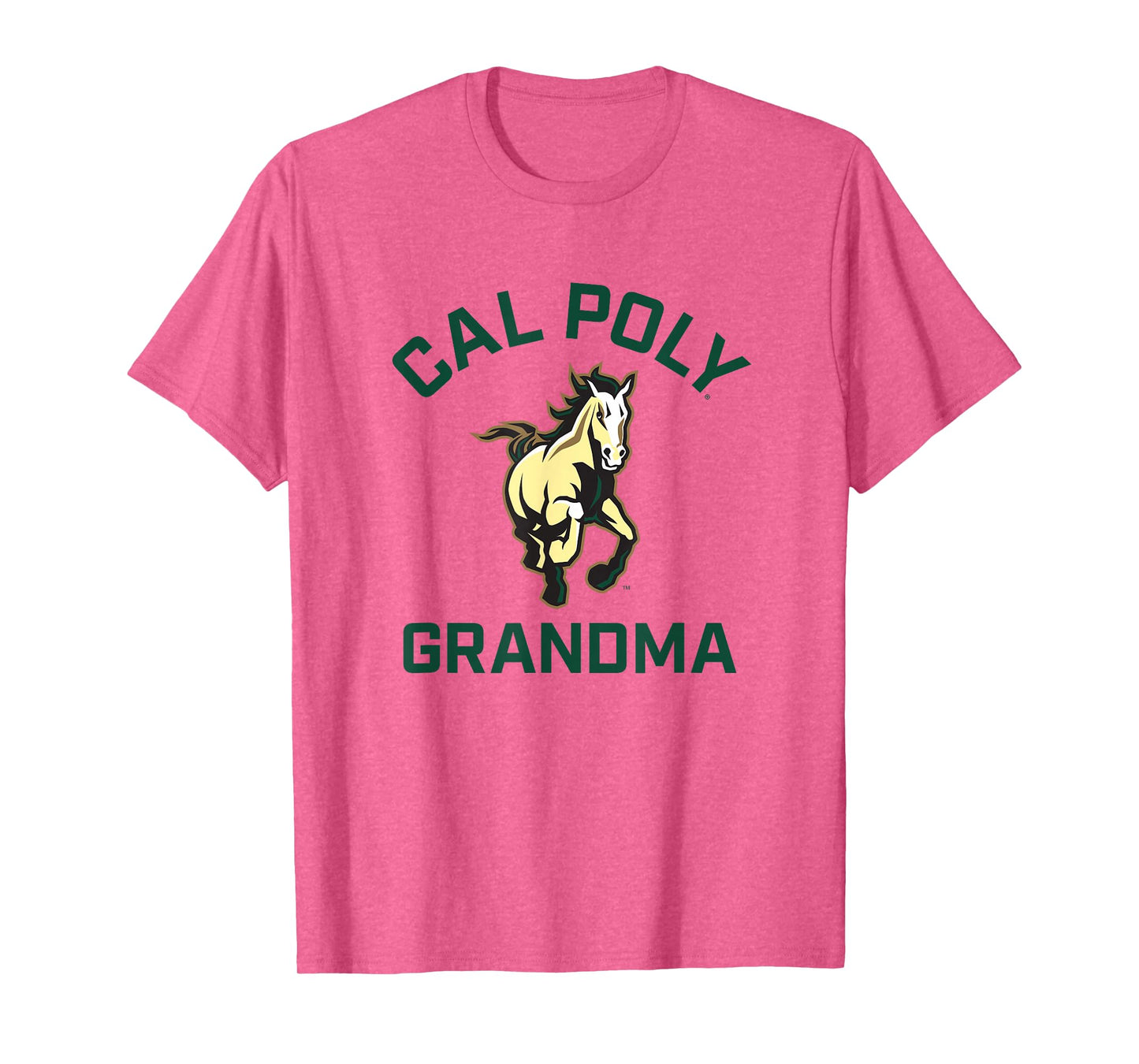 Cal Poly Mustangs Arched Grandma T-Shirt