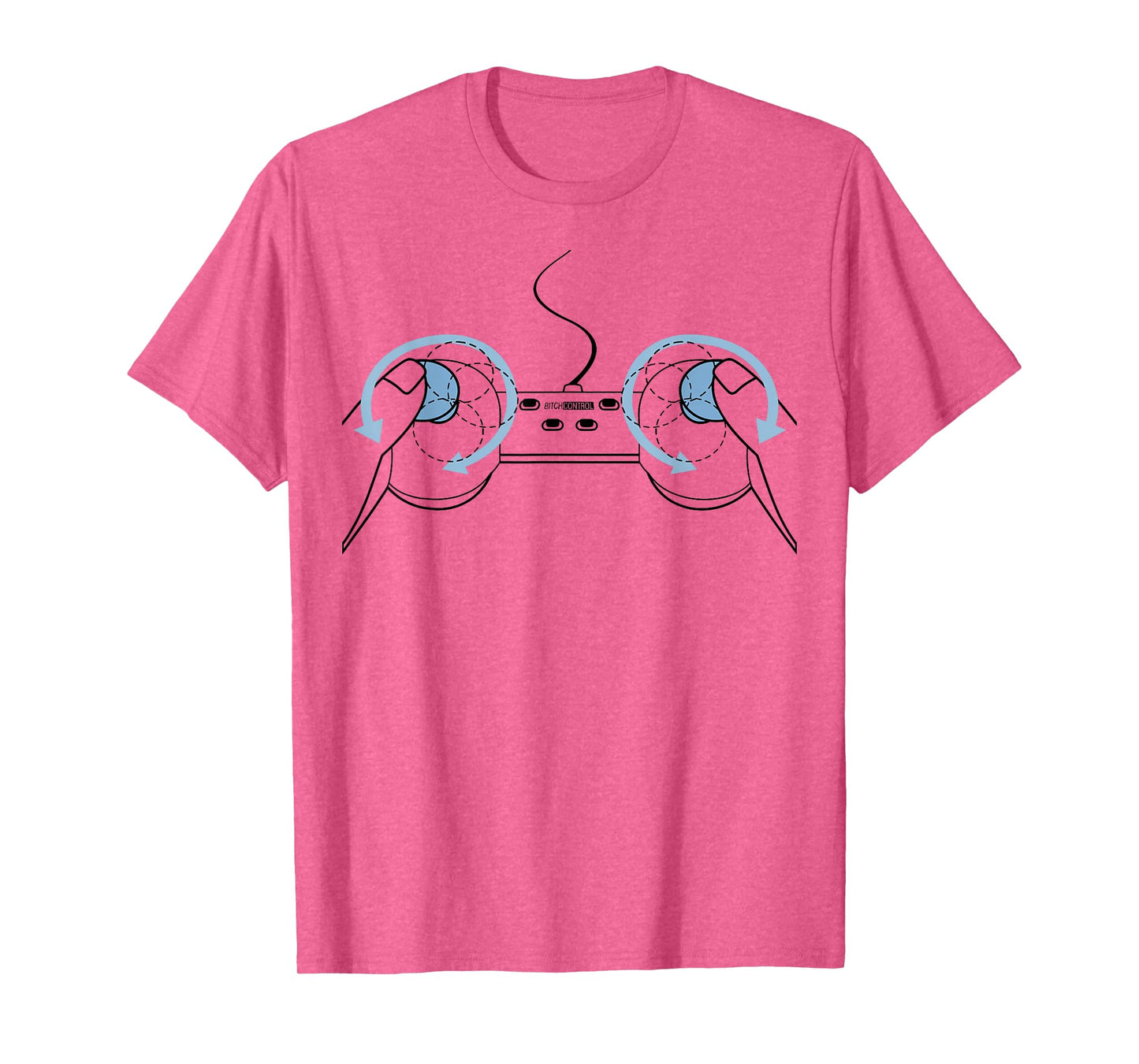 Womens Boob Controller Fun T-Shirt