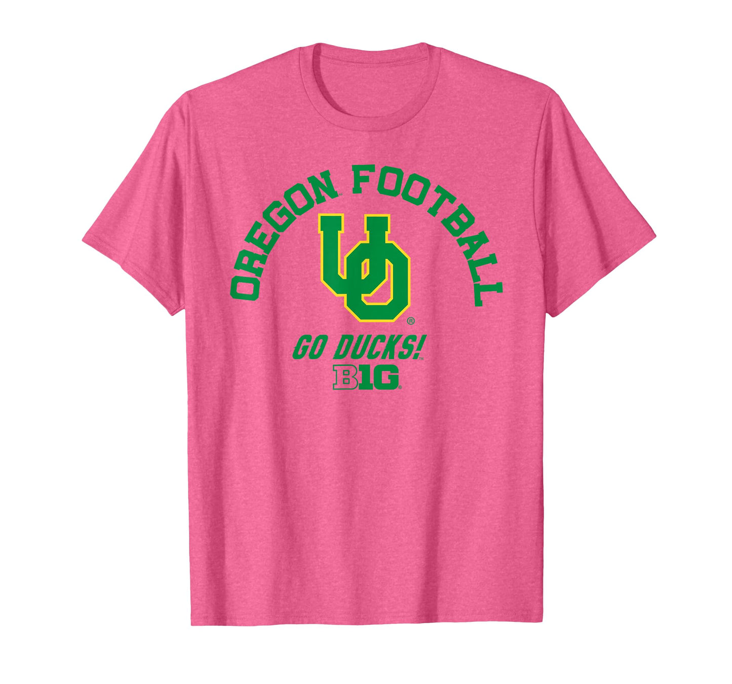 Oregon Ducks Big 10 Football Logo Officially Licensed T-Shirt