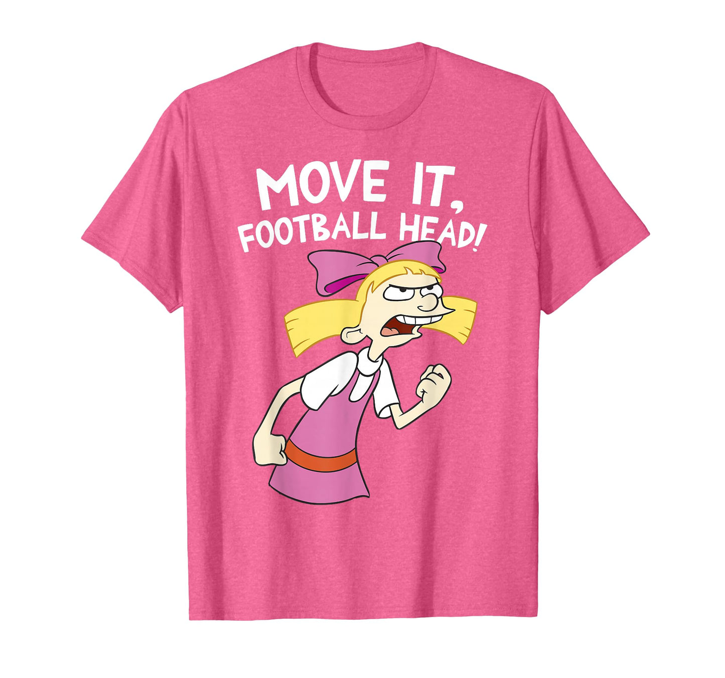 Hey Arnold! Helga Move It Football Head T-Shirt