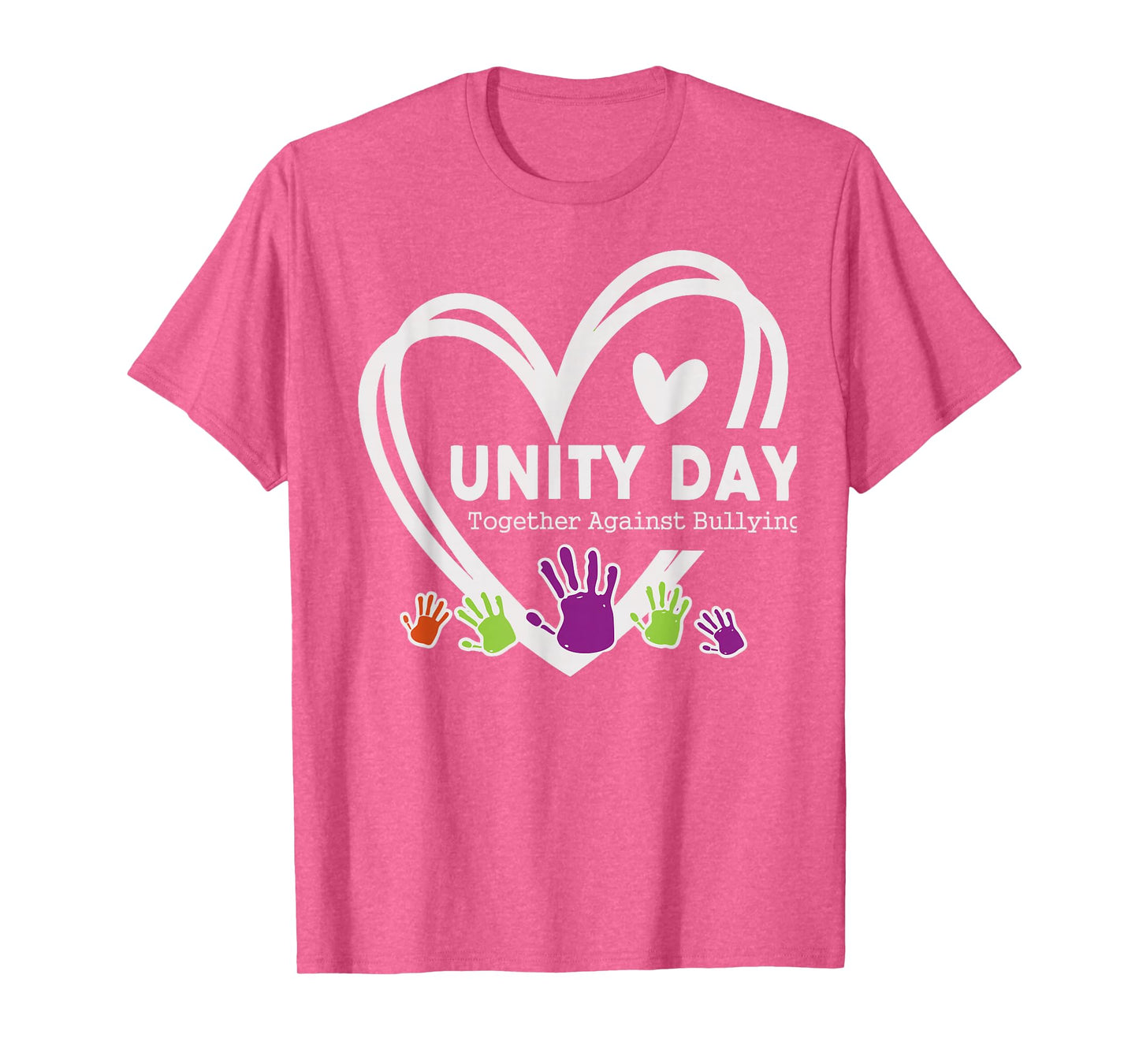 Together Against Bullying Orange Anti Bullying Unity Day Kid T-Shirt