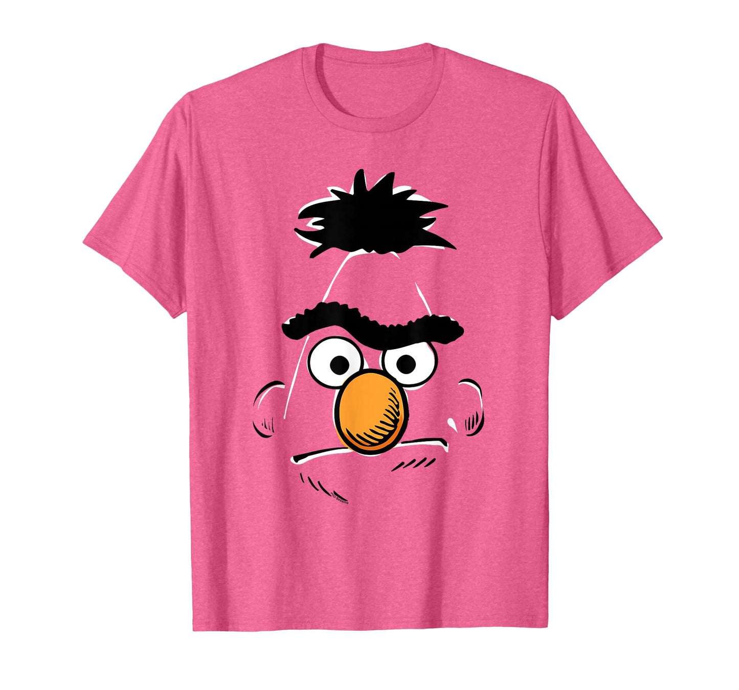 Sesame Street Bert Retro Sketch Face Halloween Costume T-Shirt