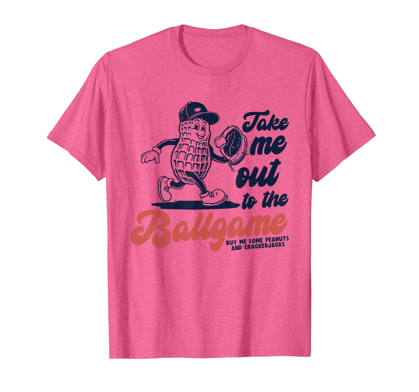 Funny Peanuts Take Me Out To The Ball Game Baseball Moms T-Shirt