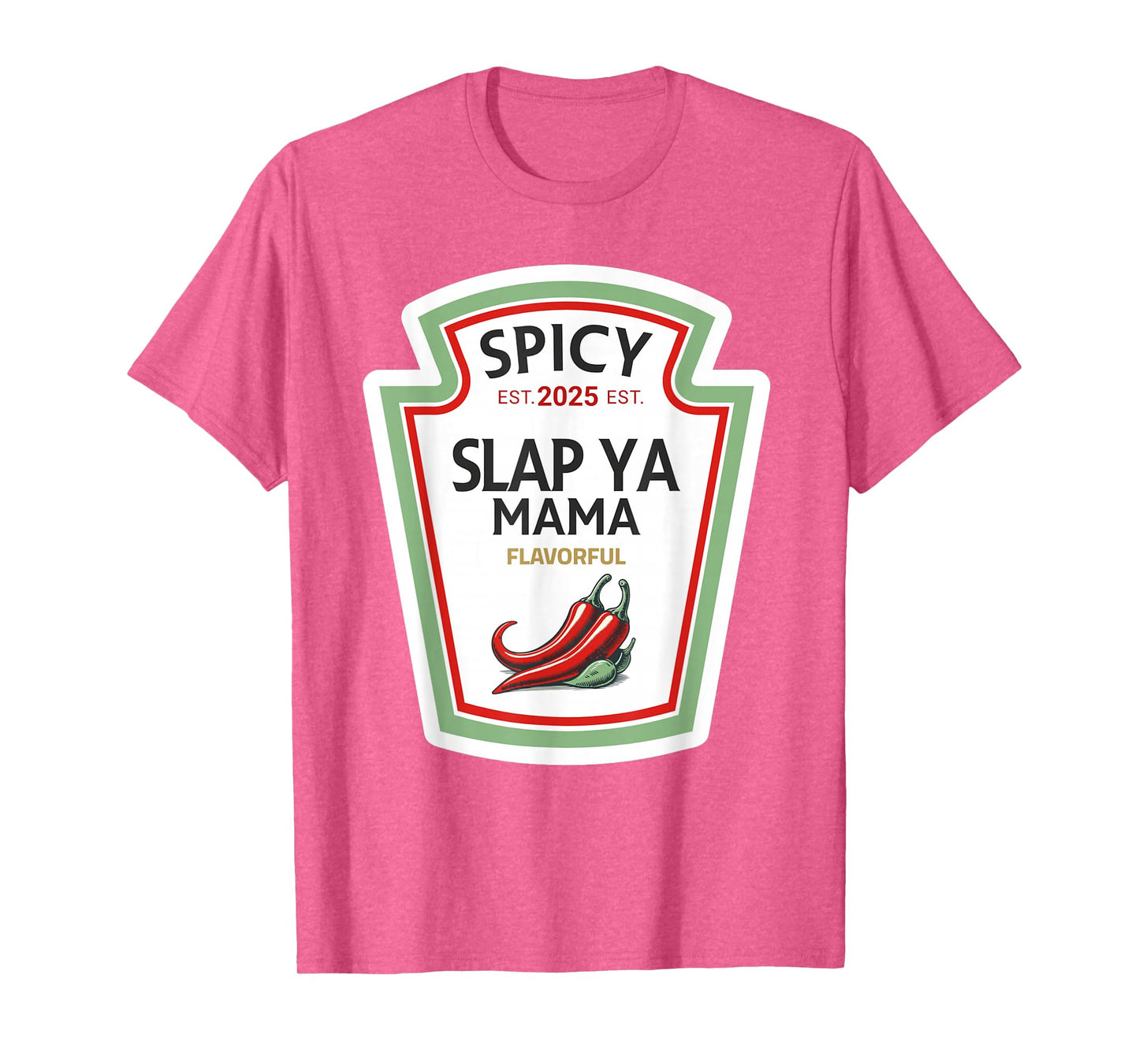 funny halloween shirt 2025 Gift Red Spicy Slap Ya mama DIY T-Shirt