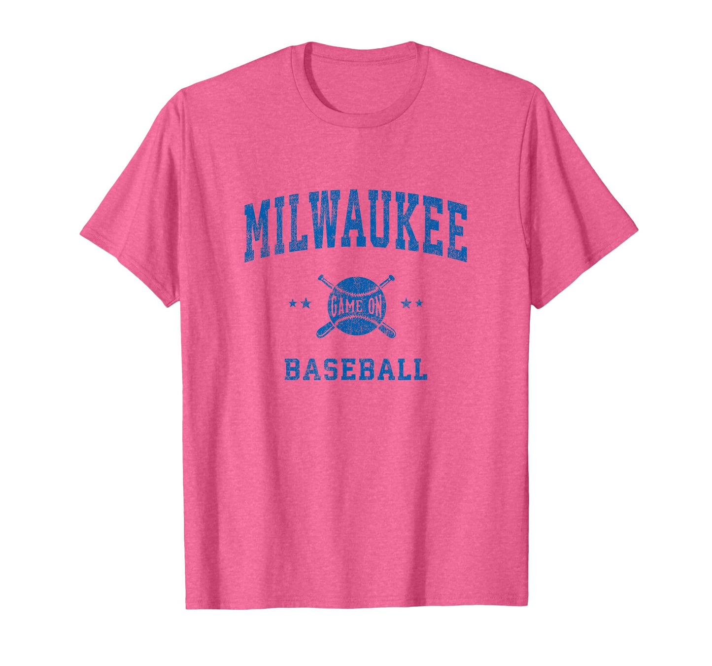 Milwaukee Vintage Baseball Throwback Retro Design T-Shirt