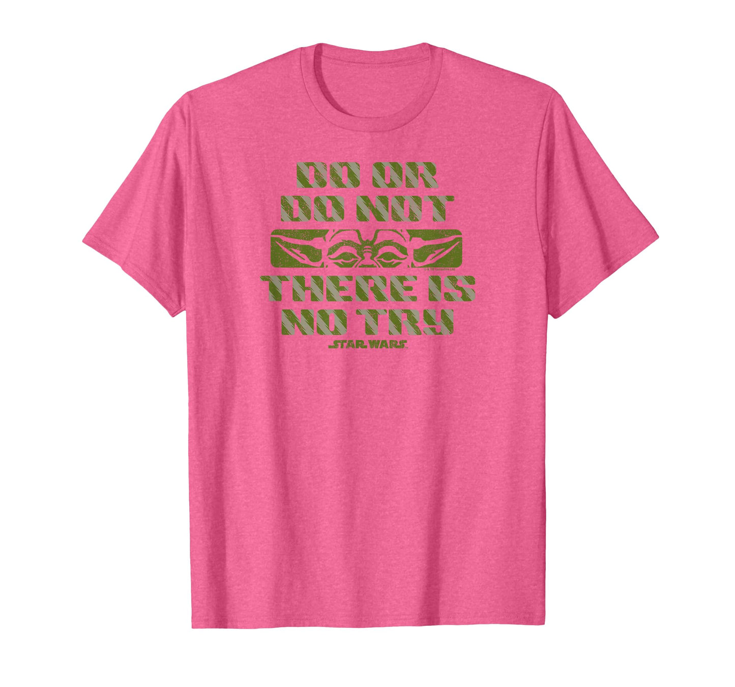 Star Wars - Do Or Do Not There Is No Try Yoda Quote T-Shirt