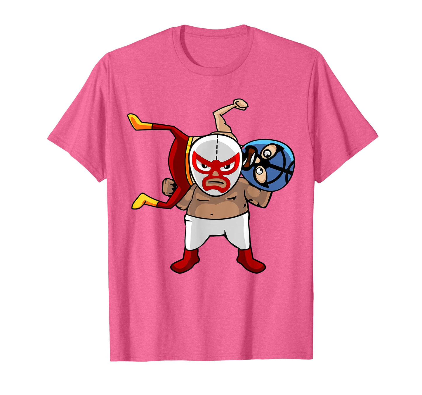Cool Mexican Wrestling Lucha Libre Mask - Retro Legend T-Shirt