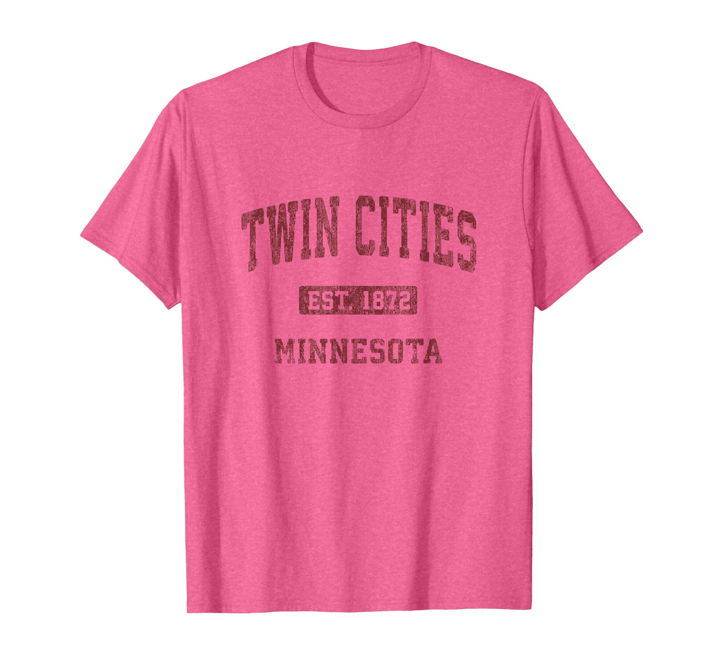 Twin Cities Minnesota MN Vintage Athletic Sports Design T-Shirt
