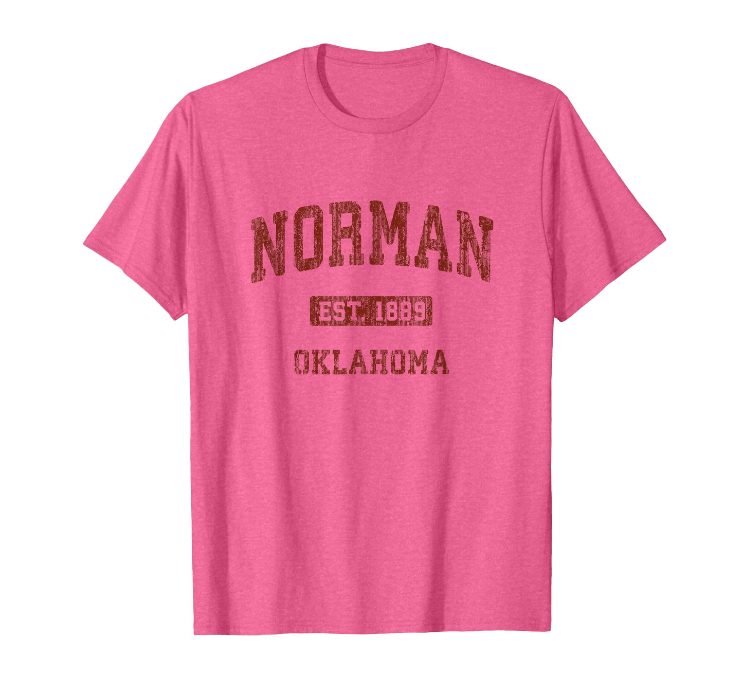 Norman Oklahoma OK Vintage Athletic Sports Design T-Shirt