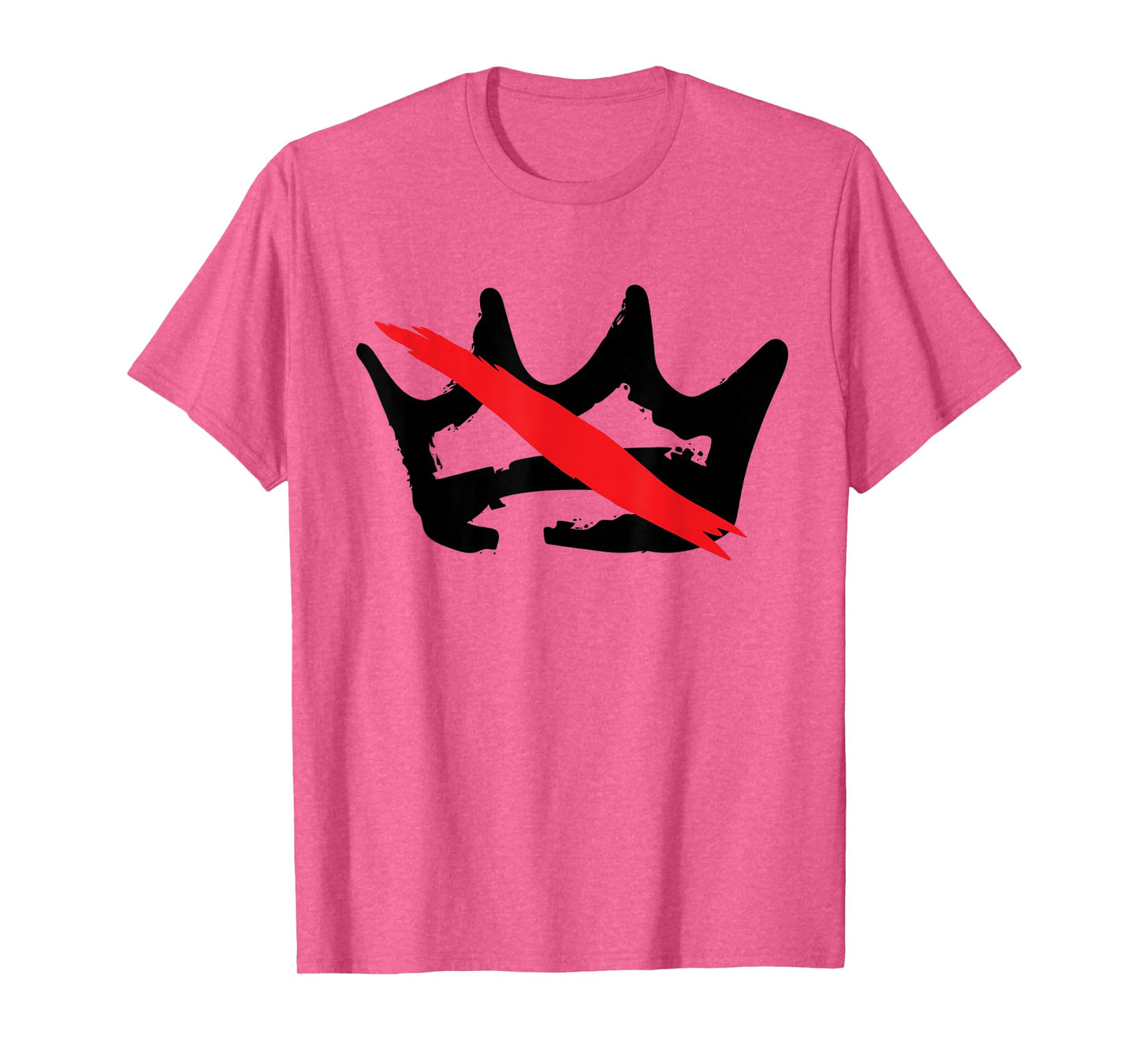 No Kings Shirt – Minimalist Rebellion Crown Graphic Tee T-Shirt