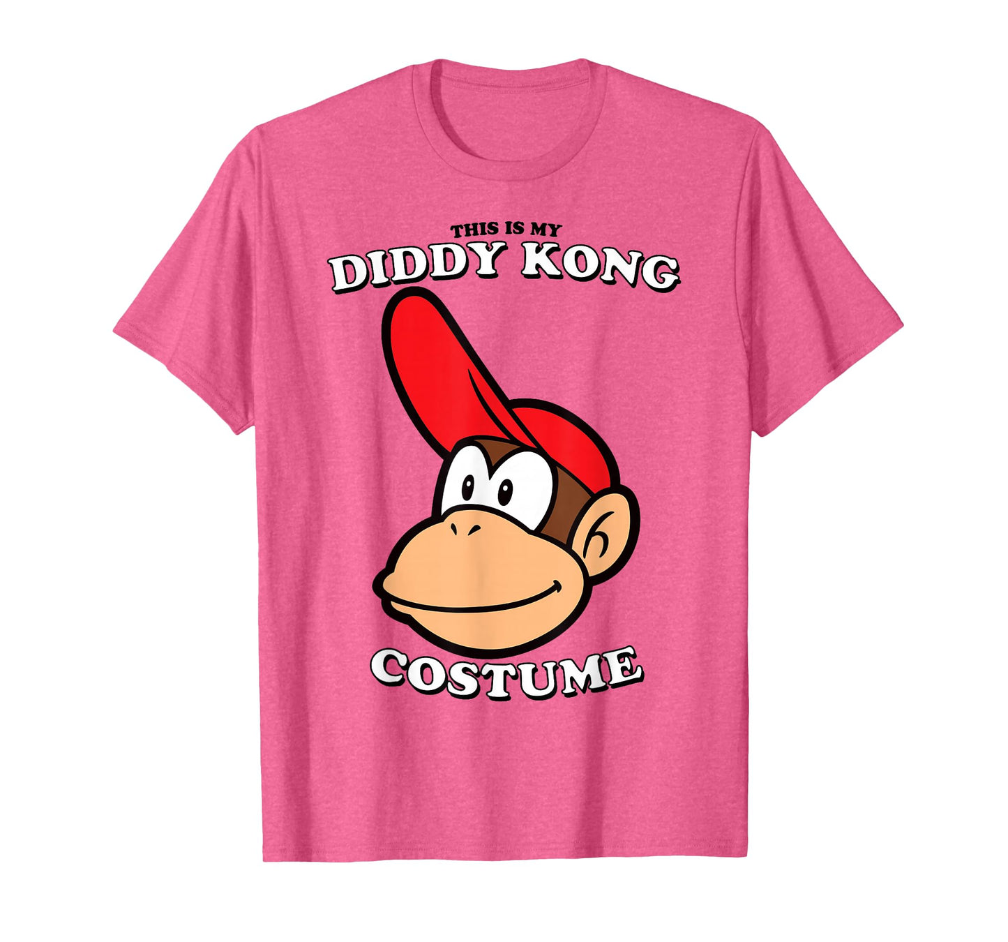 Super Mario Halloween This Is My Diddy Kong Costume T-Shirt