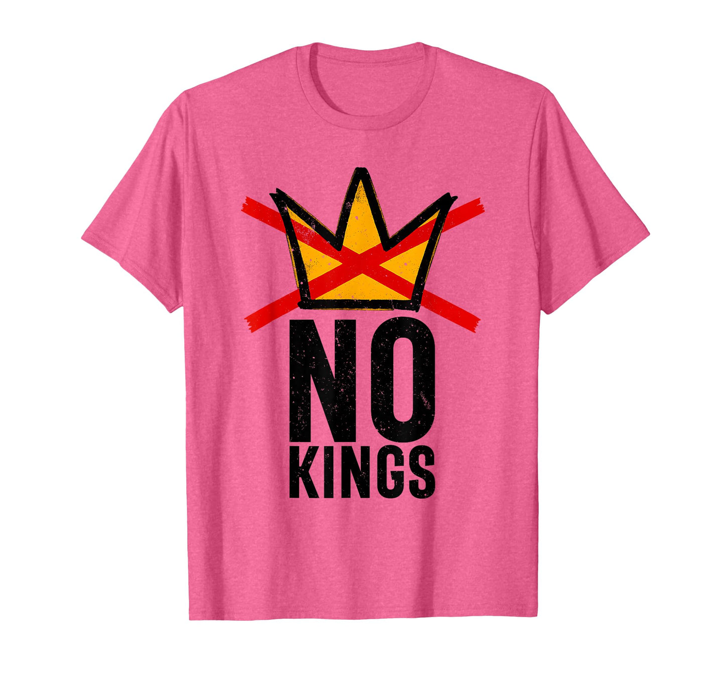 No Kings Patriotic Men Women Liberty T-Shirt