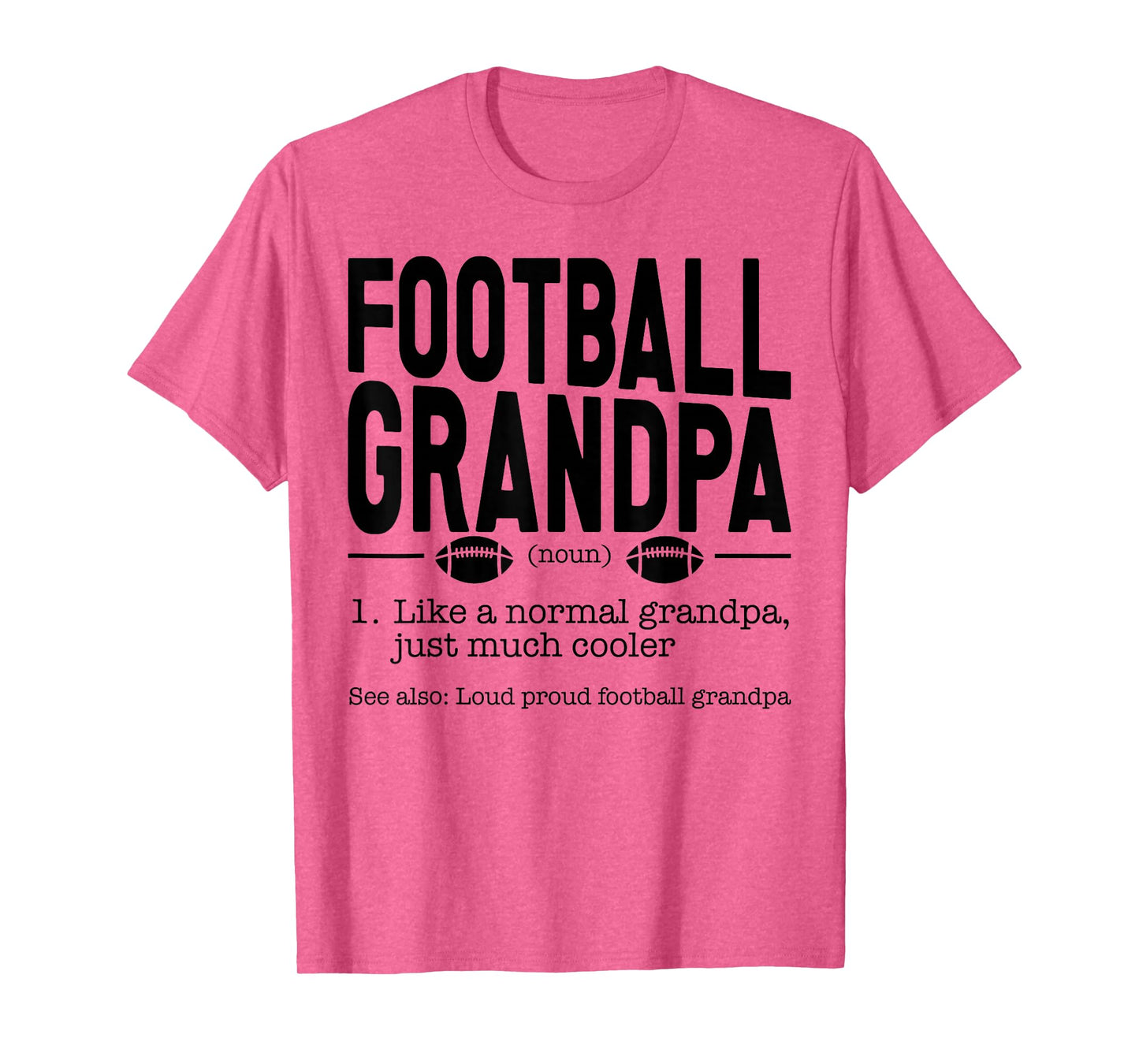 Football Grandpa T-Shirt