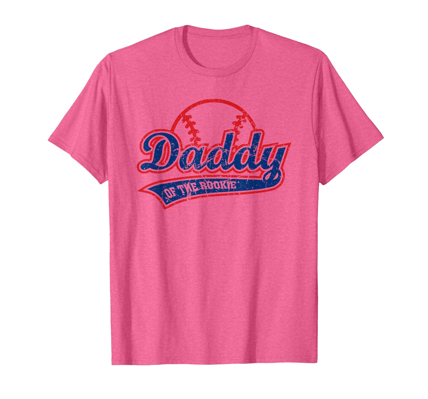 Funny Vintage Baseball Daddy of the Rookie T-Shirt