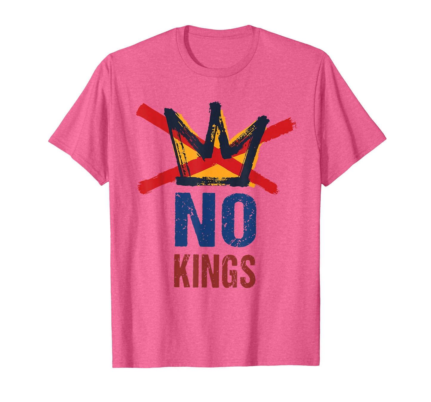 No Kings In America Since 1776 Anti Monarchy Oligarchy T-Shirt