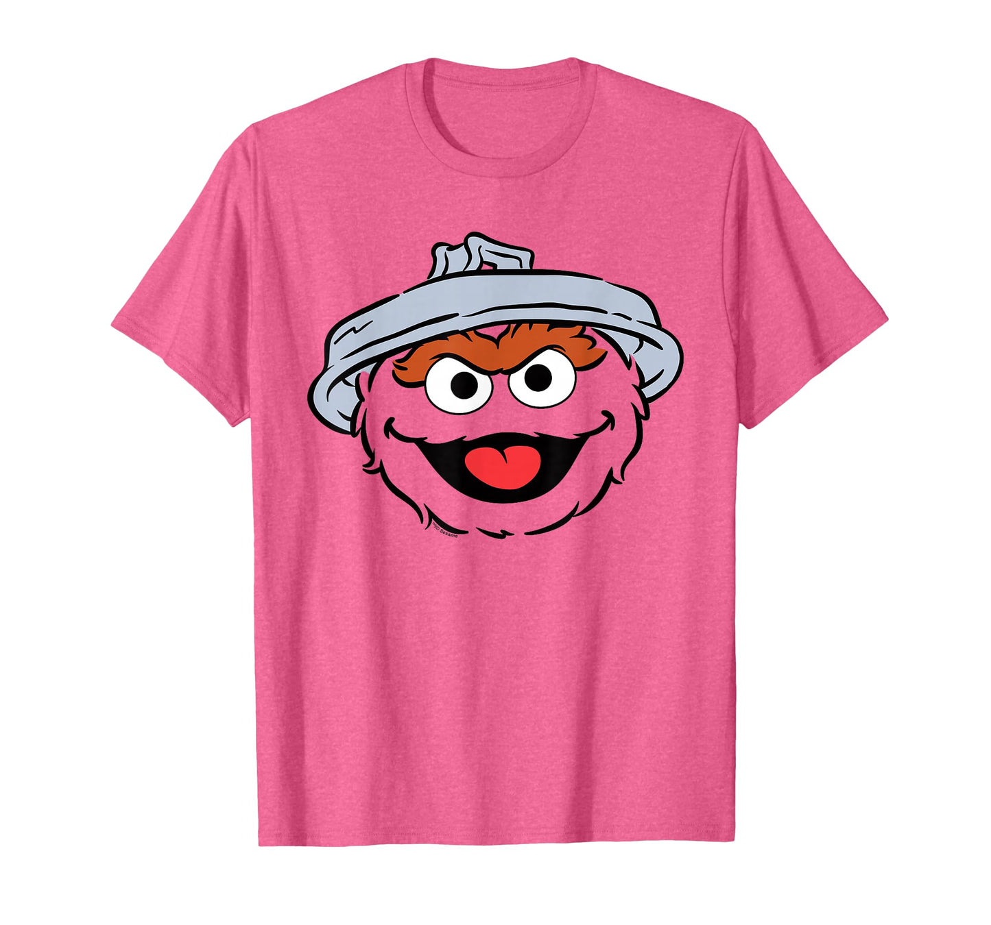 Sesame Street Oscar The Grouch Full Face Halloween Costume T-Shirt