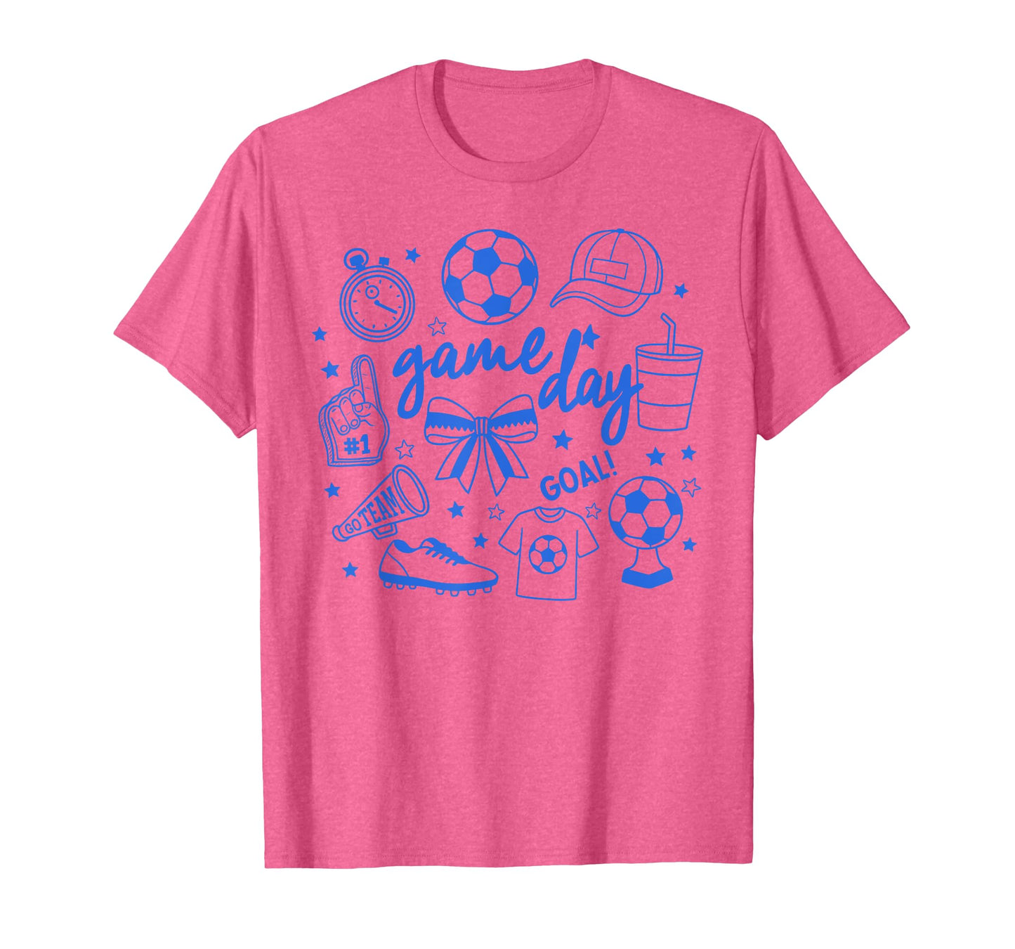 Game Day Soccer Coquette Bow Men Women Kids T-Shirt