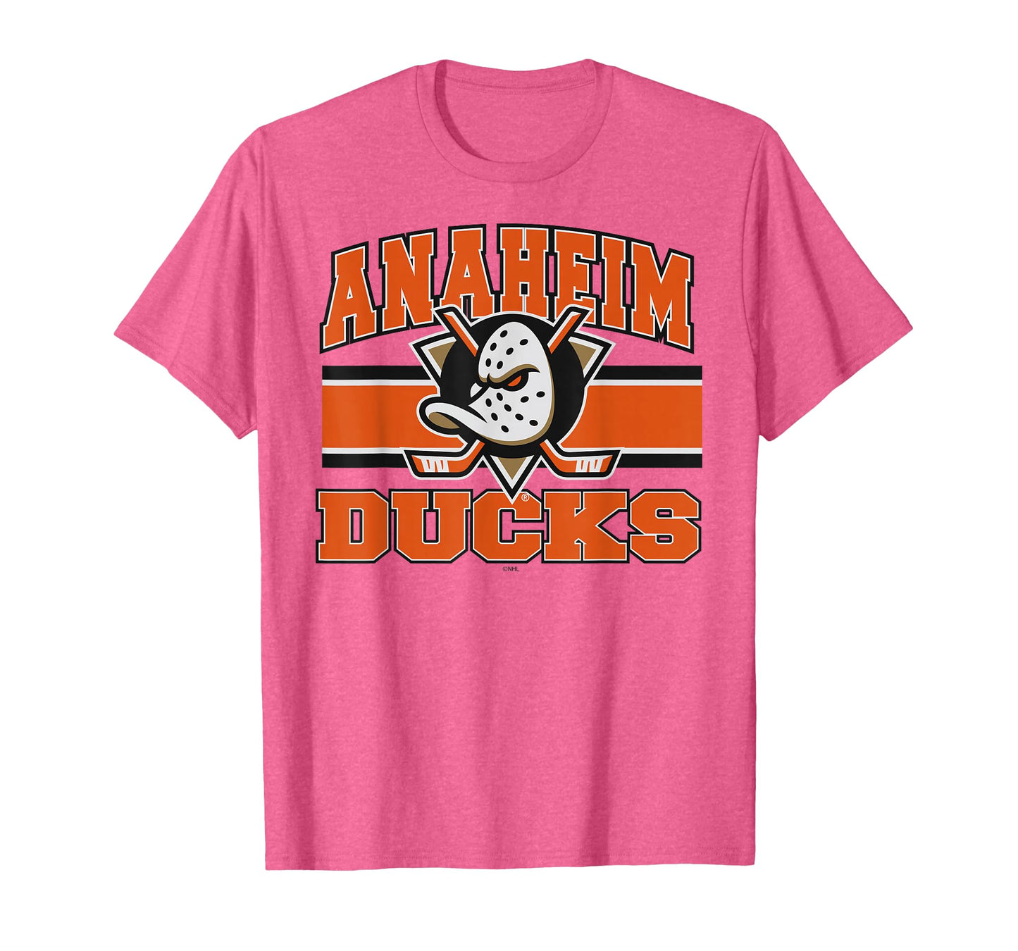Anaheim Ducks Stripe Officially Licensed T-Shirt