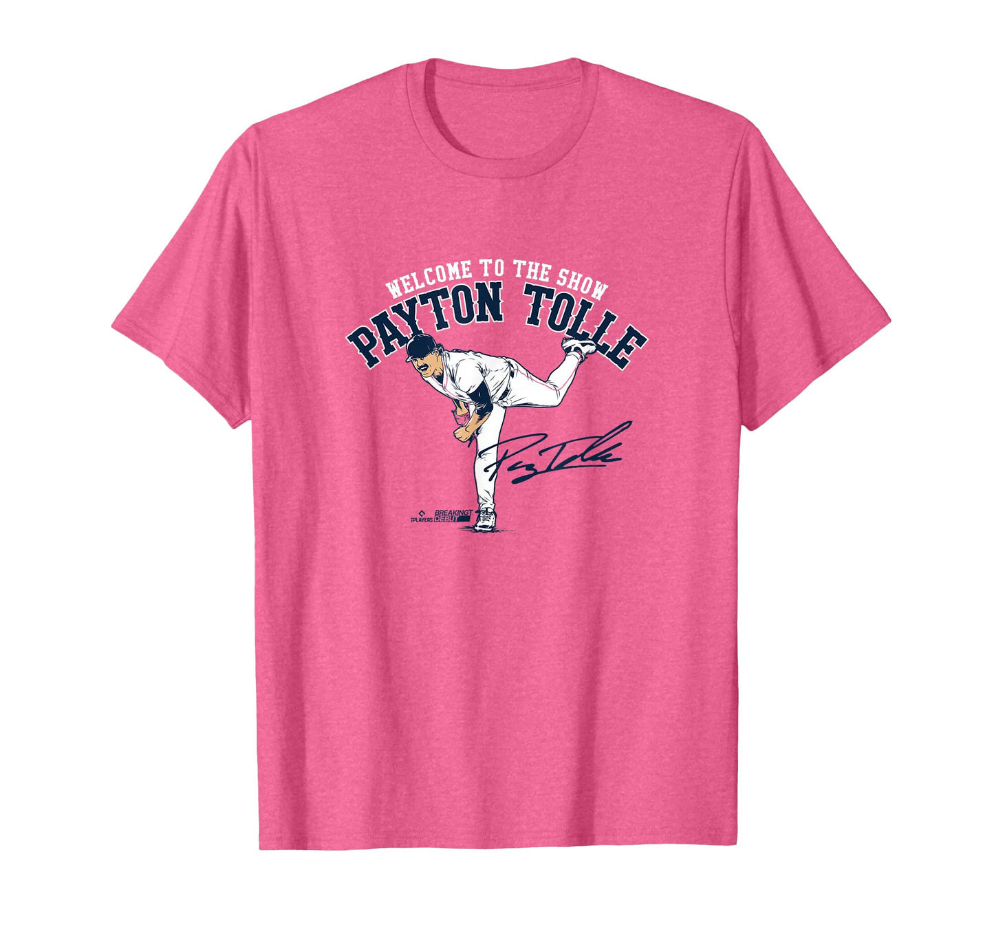 Payton Tolle - Welcome to The Show - Boston Baseball T-Shirt
