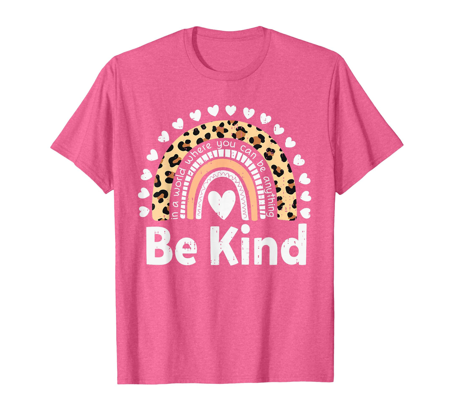 Unity Day Orange Be Kind Rainbow Anti Bullying Womens Girls T-Shirt