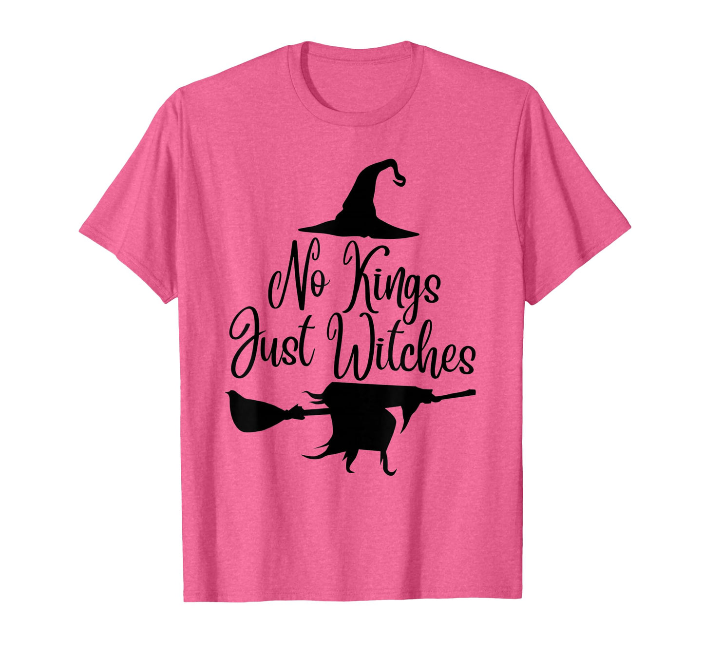 No Kings Just Witches Funny Witchcore Halloween Art T-Shirt